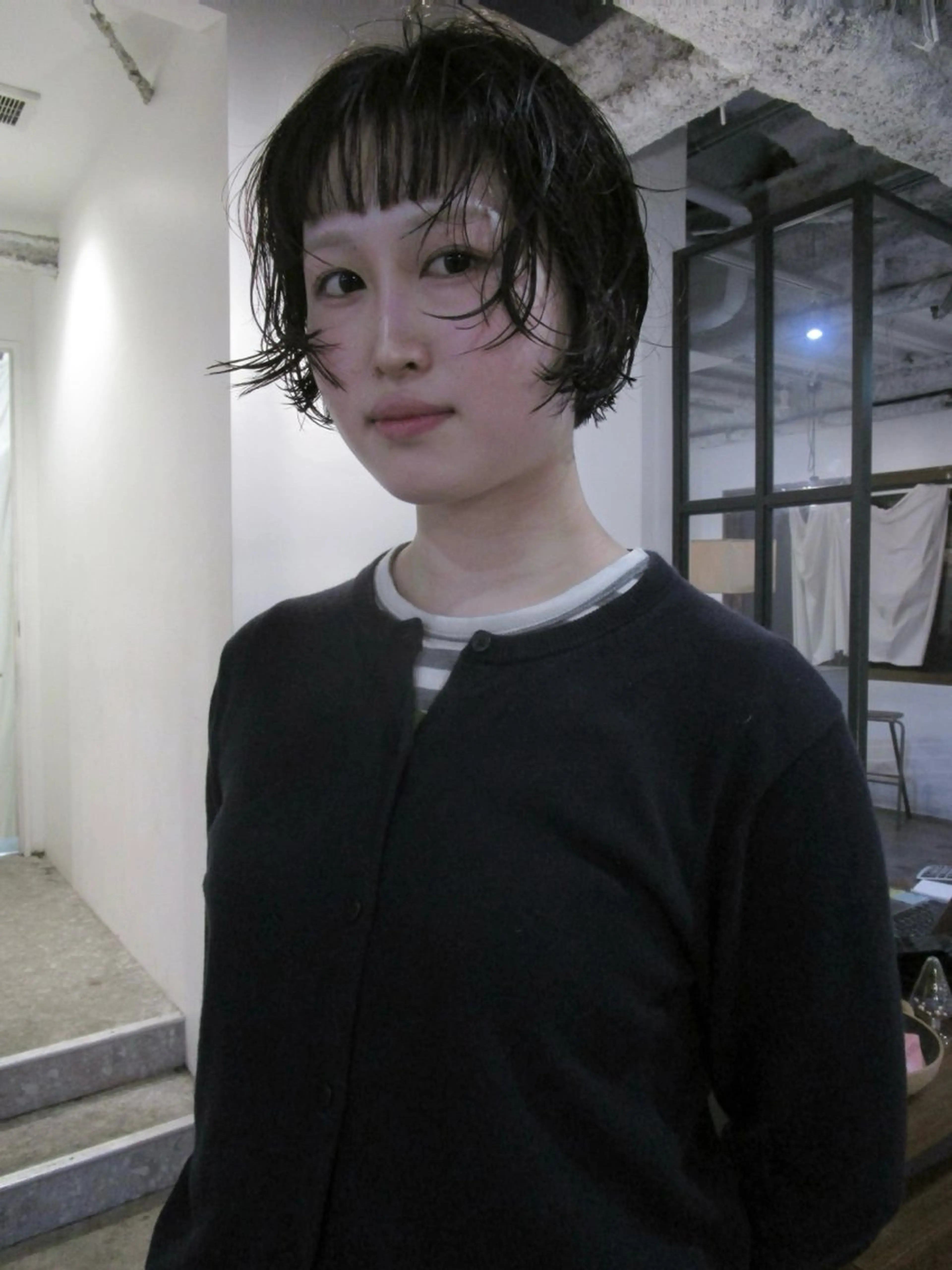 ショート パーマ ボブ カット パーマ yu maのヘアスタイル