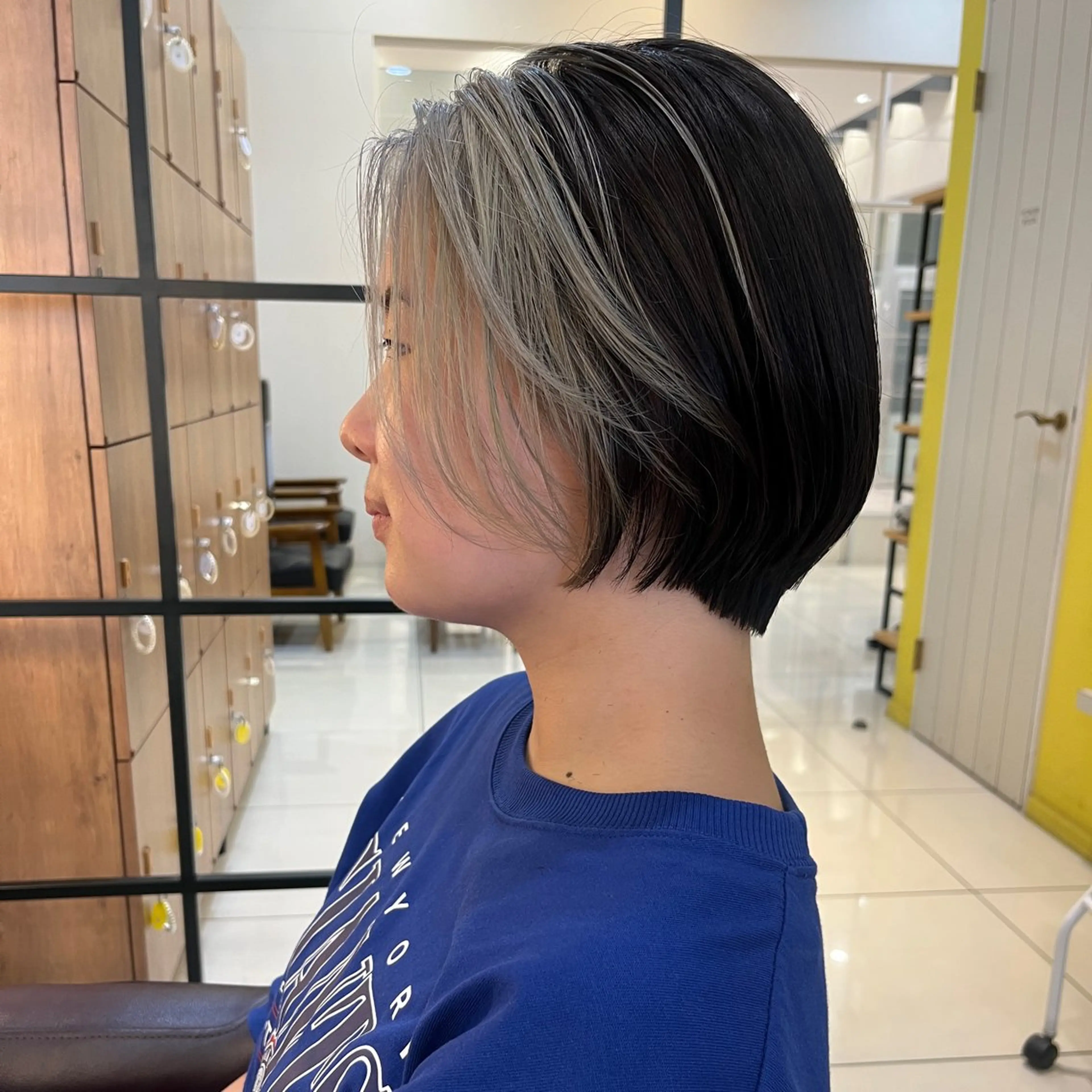 ミディアム カラー ヘアカラー アカネ/暖色カラー /ボブ🪐🧡のヘアスタイル