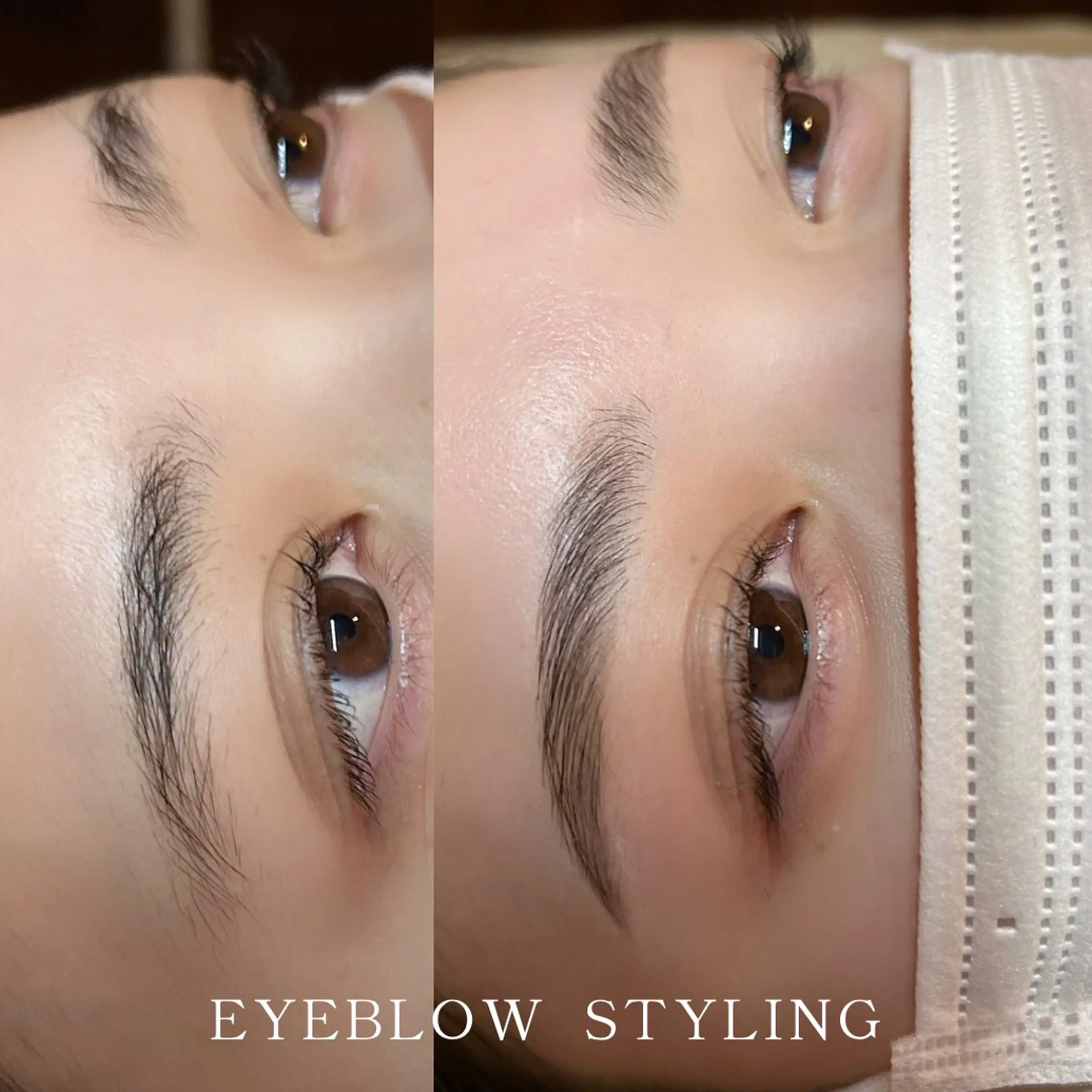 アイブロウ ワックス脱毛 via クマガイの眉毛・アイブロウイメージ