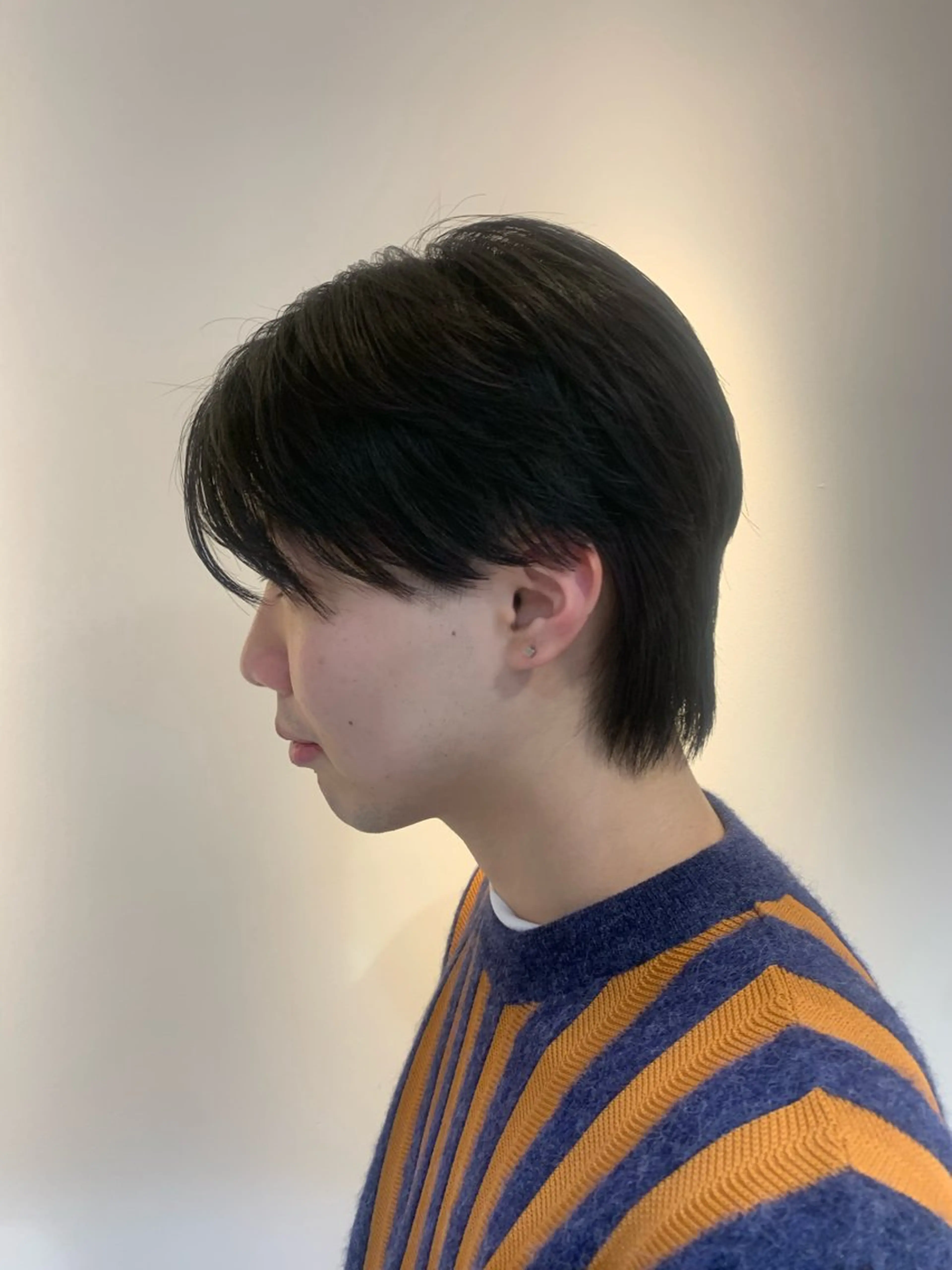 ショート メンズ センターパート メンズウルフカット ウルフカット スカイレビュー所属・Yu /マッシュ/ スパイキーショートのその他イメージ