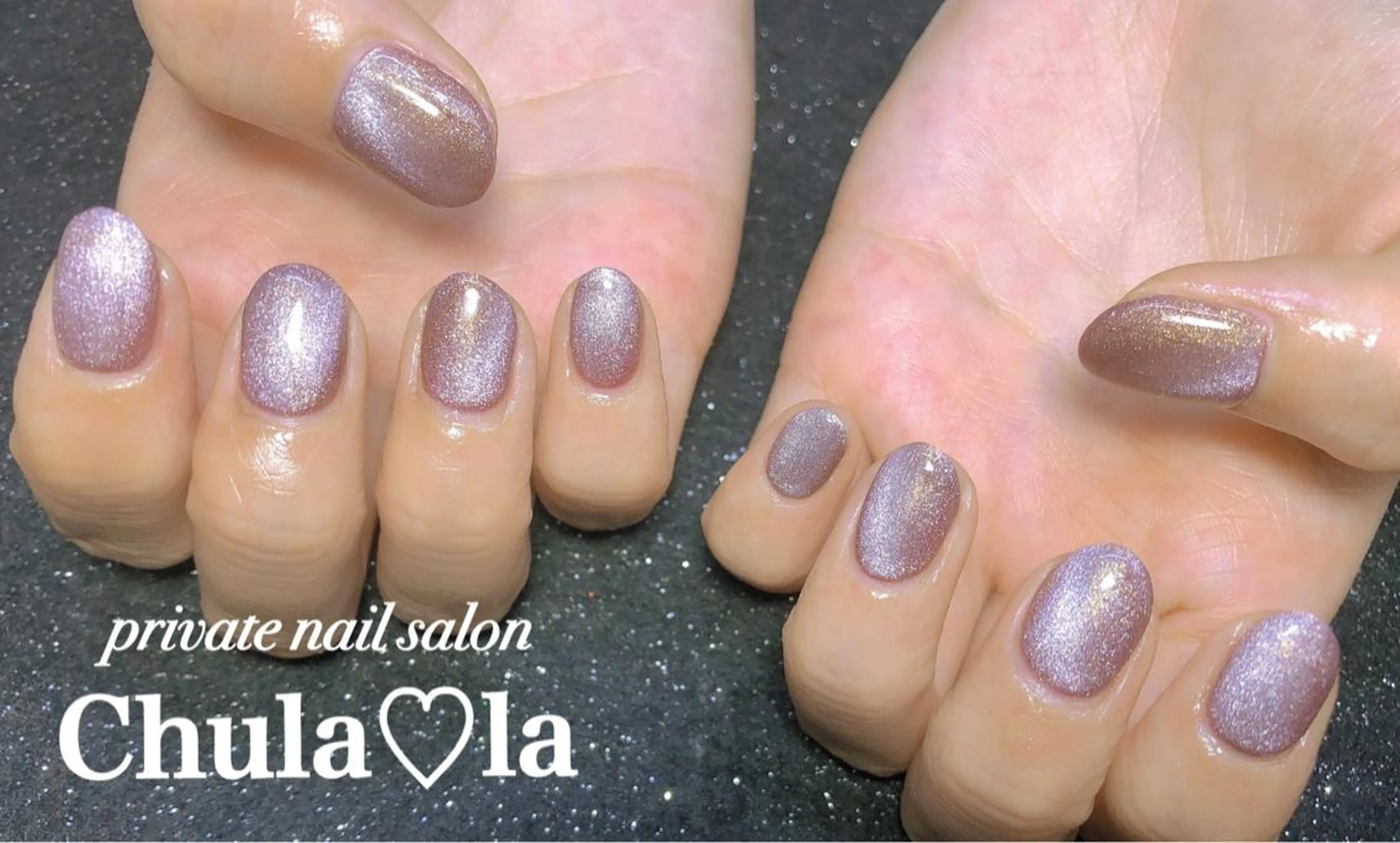 ネイル マグネットネイル ハンドネイル Chula♡la 豊見城市高安のネイルデザイン