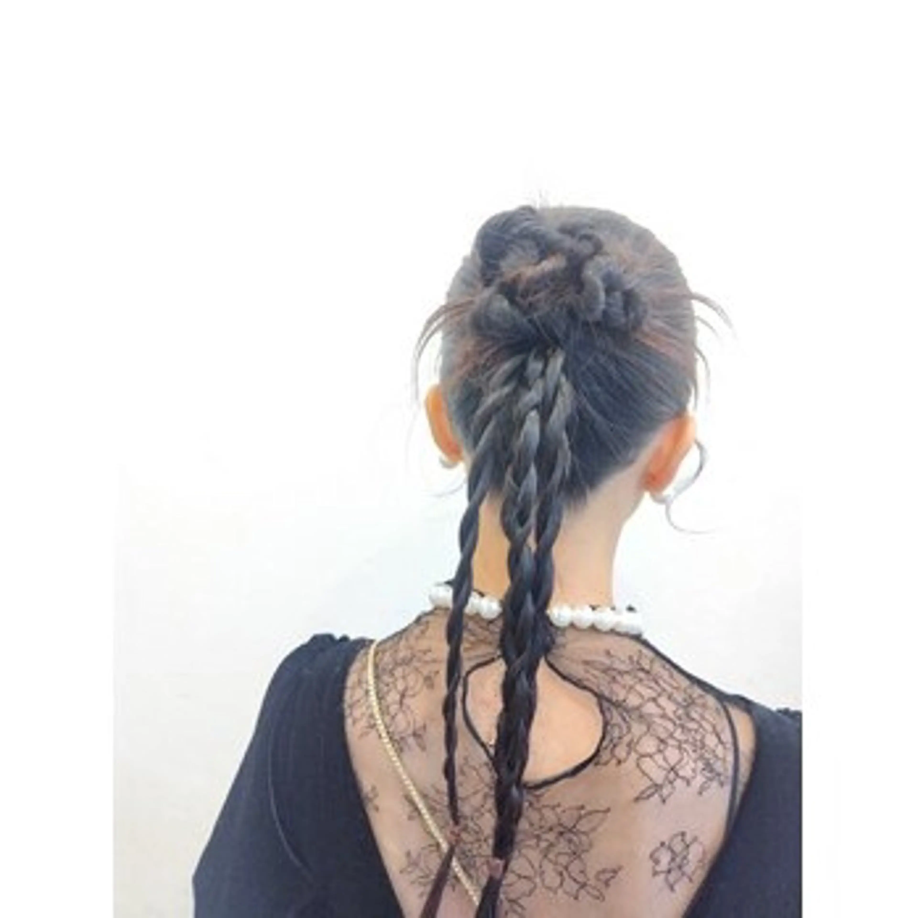 ロング 韓国風ヘア LUXbe博多バスターミナル店所属・澤田 あきのヘアスタイル