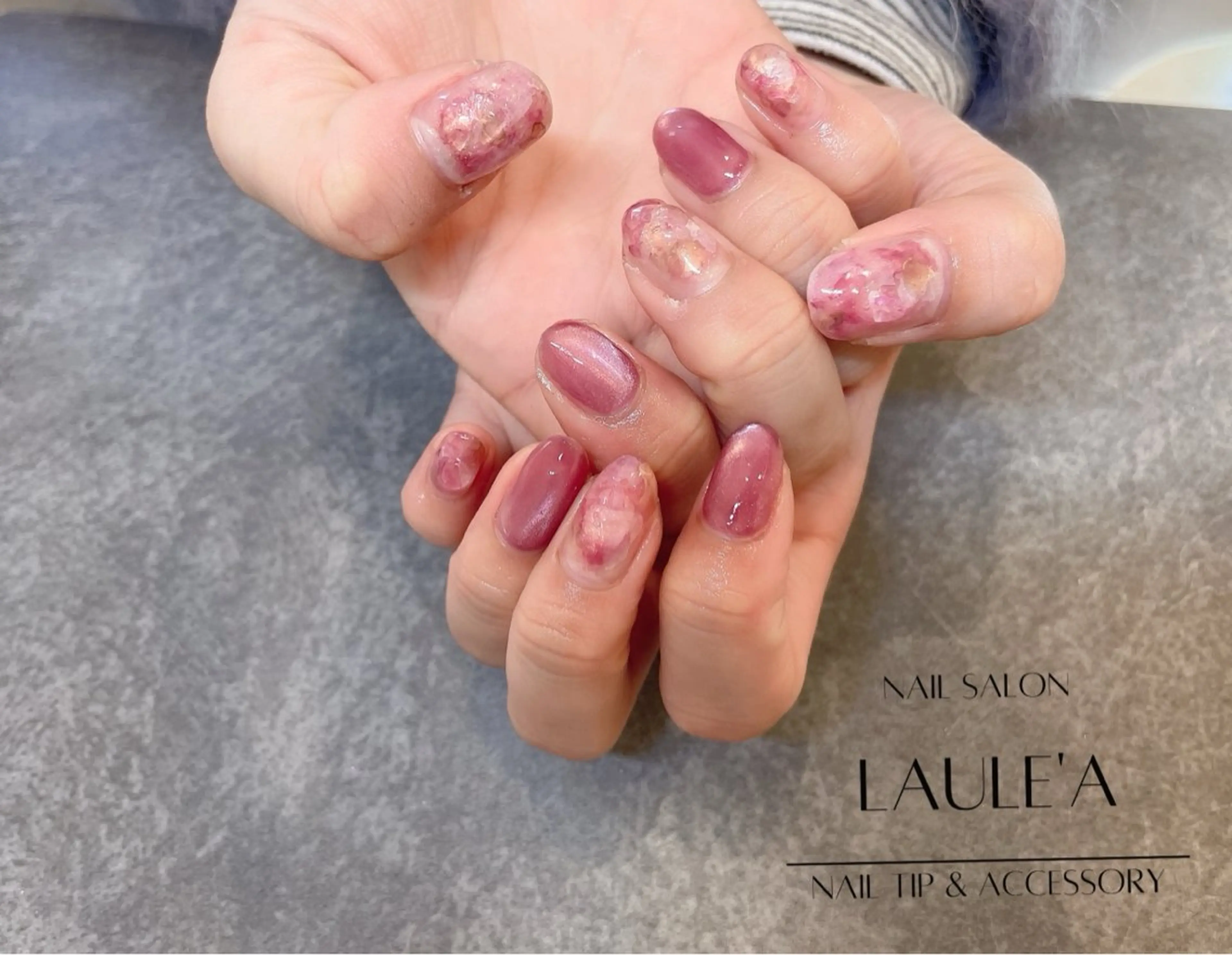 ネイル ハンドネイル nailsalon Laule'aのネイルデザイン