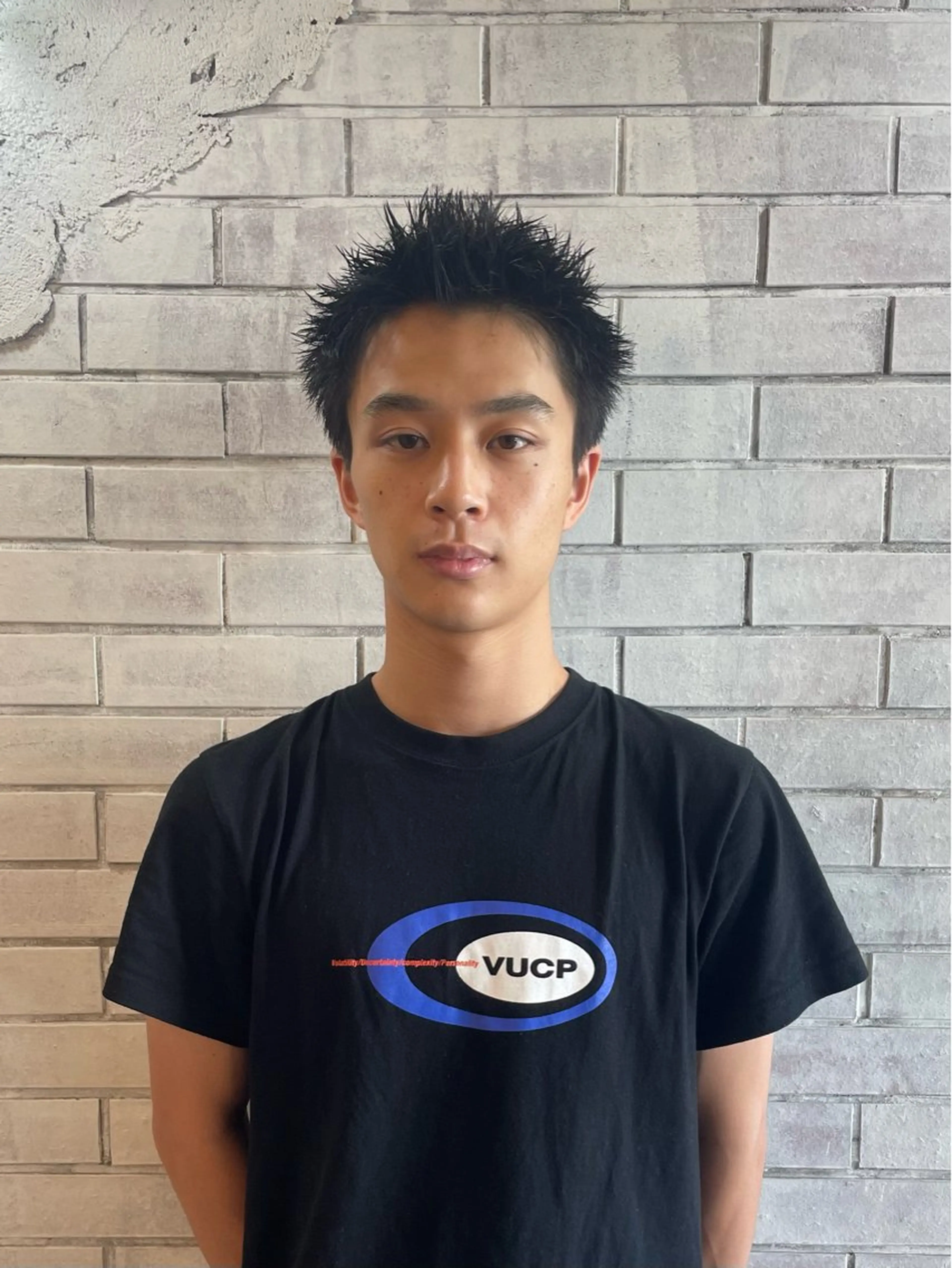 ショート メンズ スパイキーショート ショートヘア スパイキーショート メンズカット/千葉駅のヘアスタイル