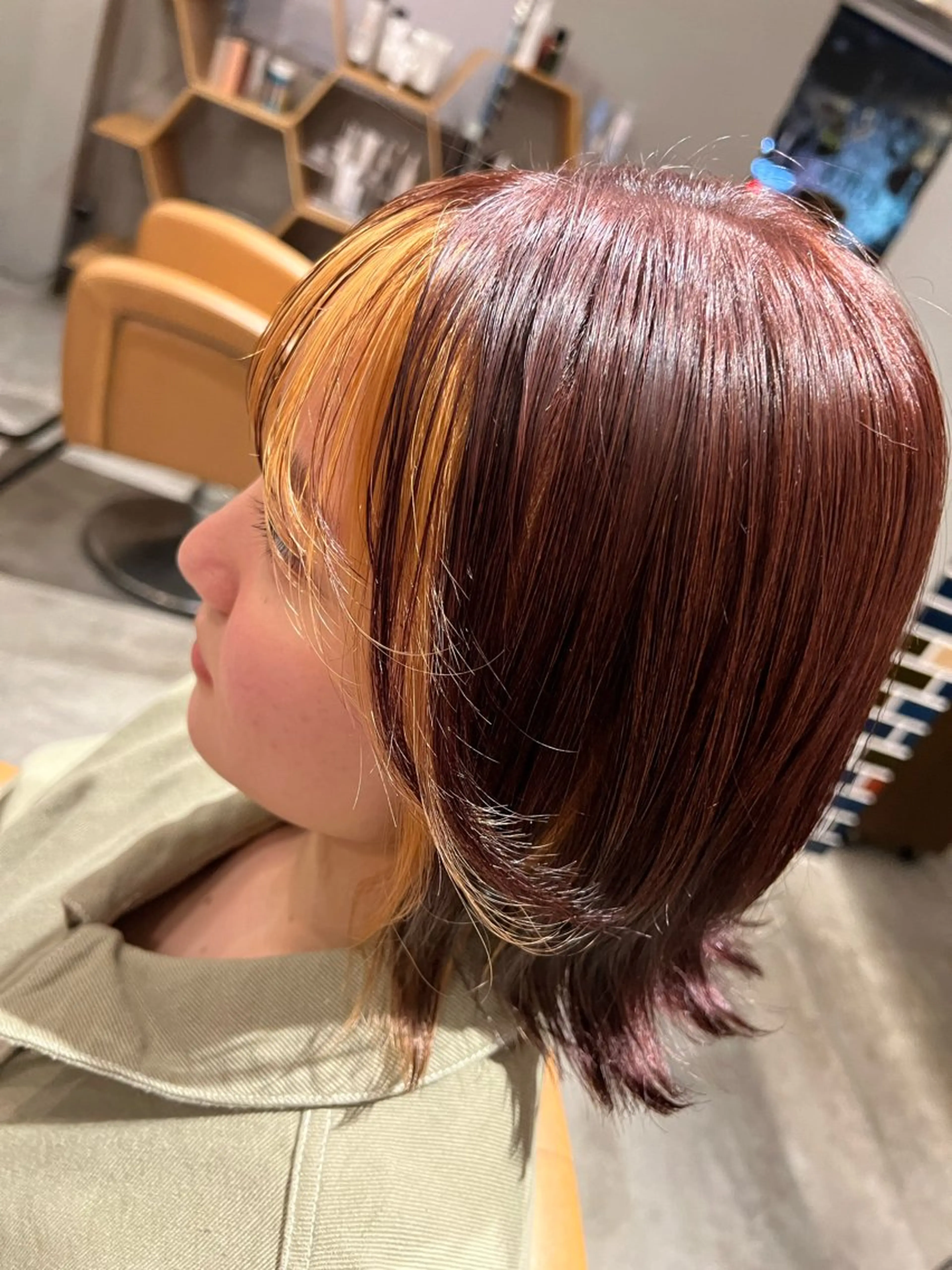 ショート カラー hair studio Peace所属・浅野 真惟のマツエク・マツパデザイン