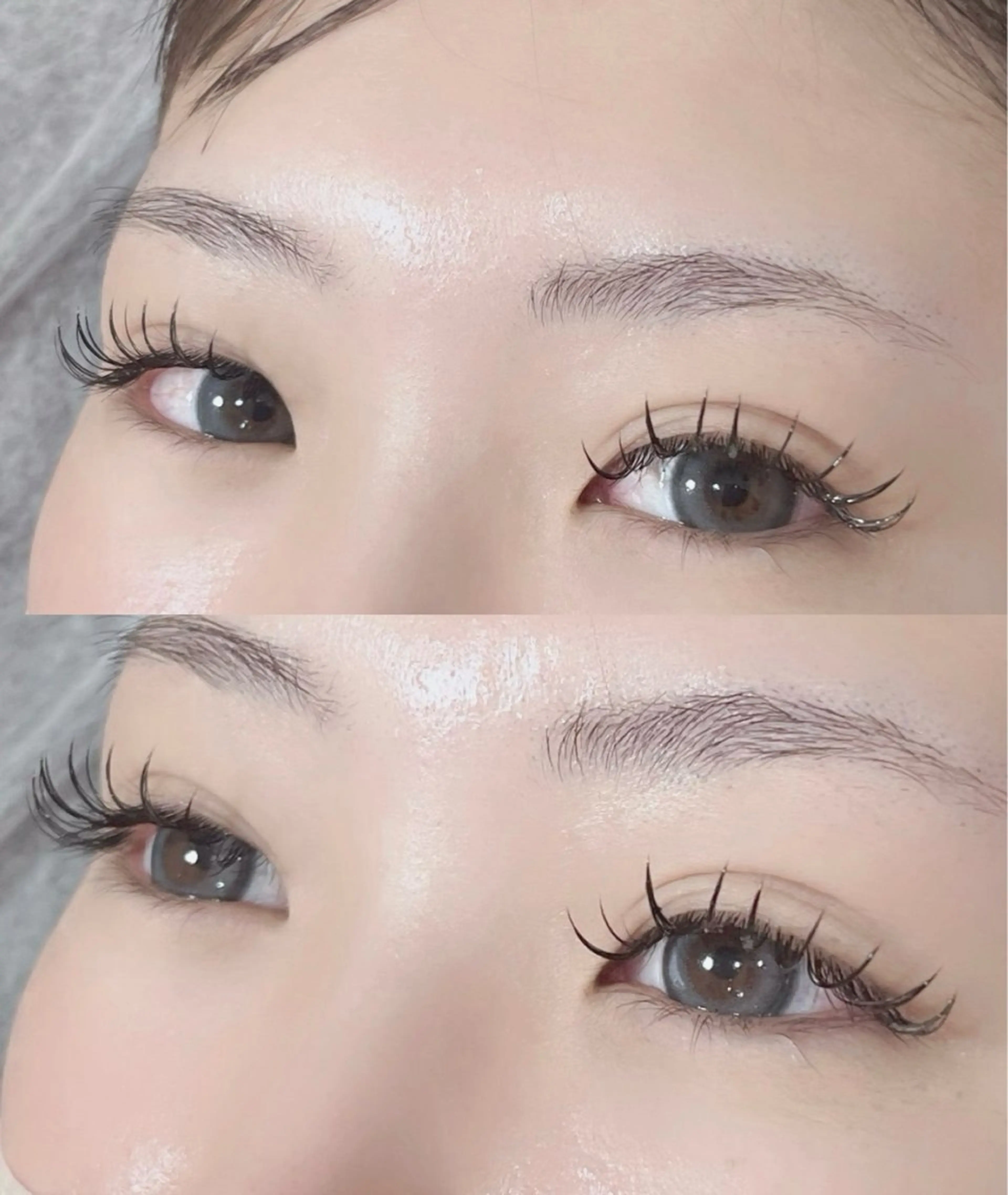 マツエク・マツパ 束感まつ毛 フラットラッシュ aimy.豊田店所属・aimy.豊田店 はるひのマツエク・マツパデザイン