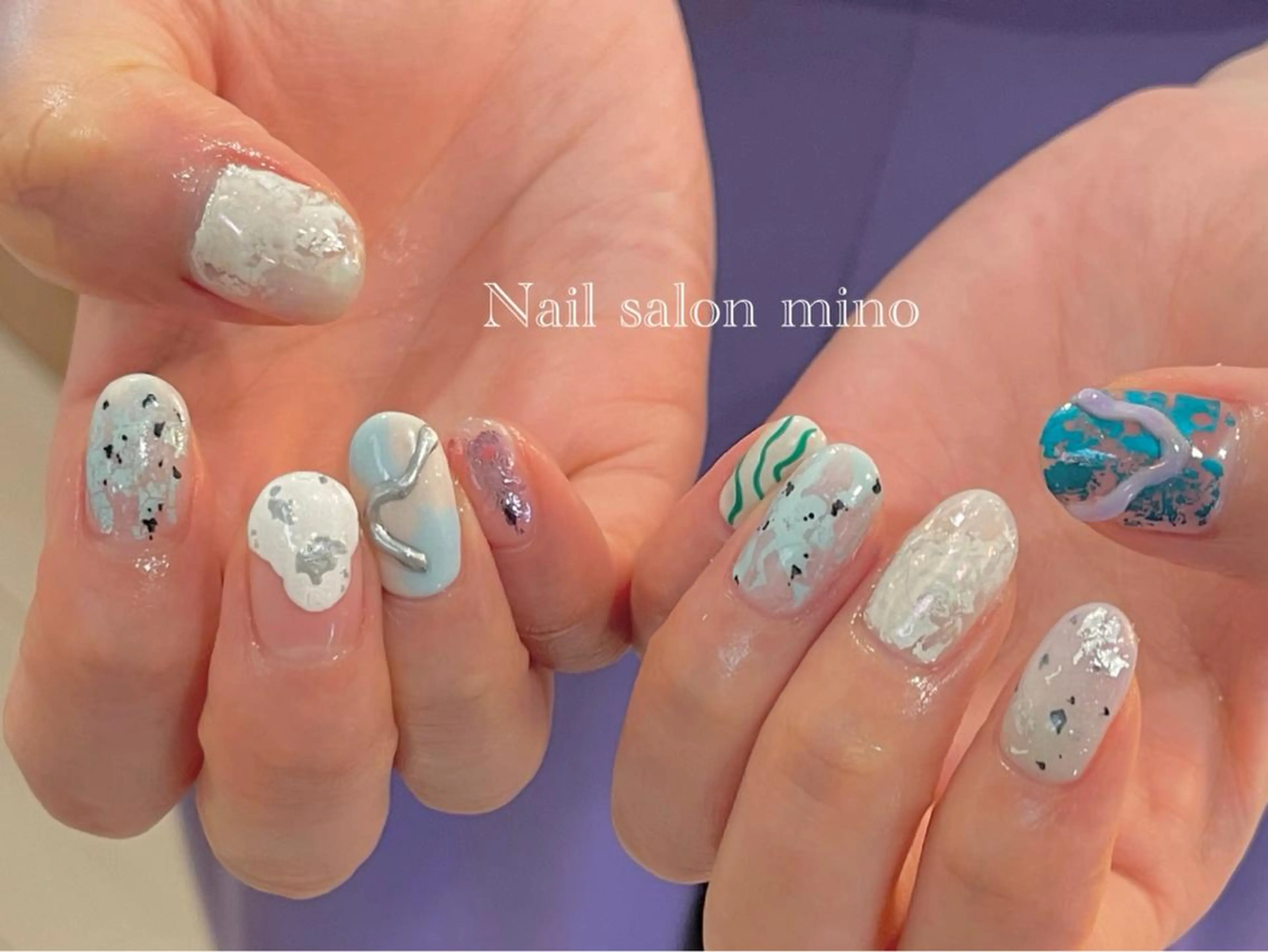 ネイル ハンドネイル 三野 nail salon minoのネイルデザイン