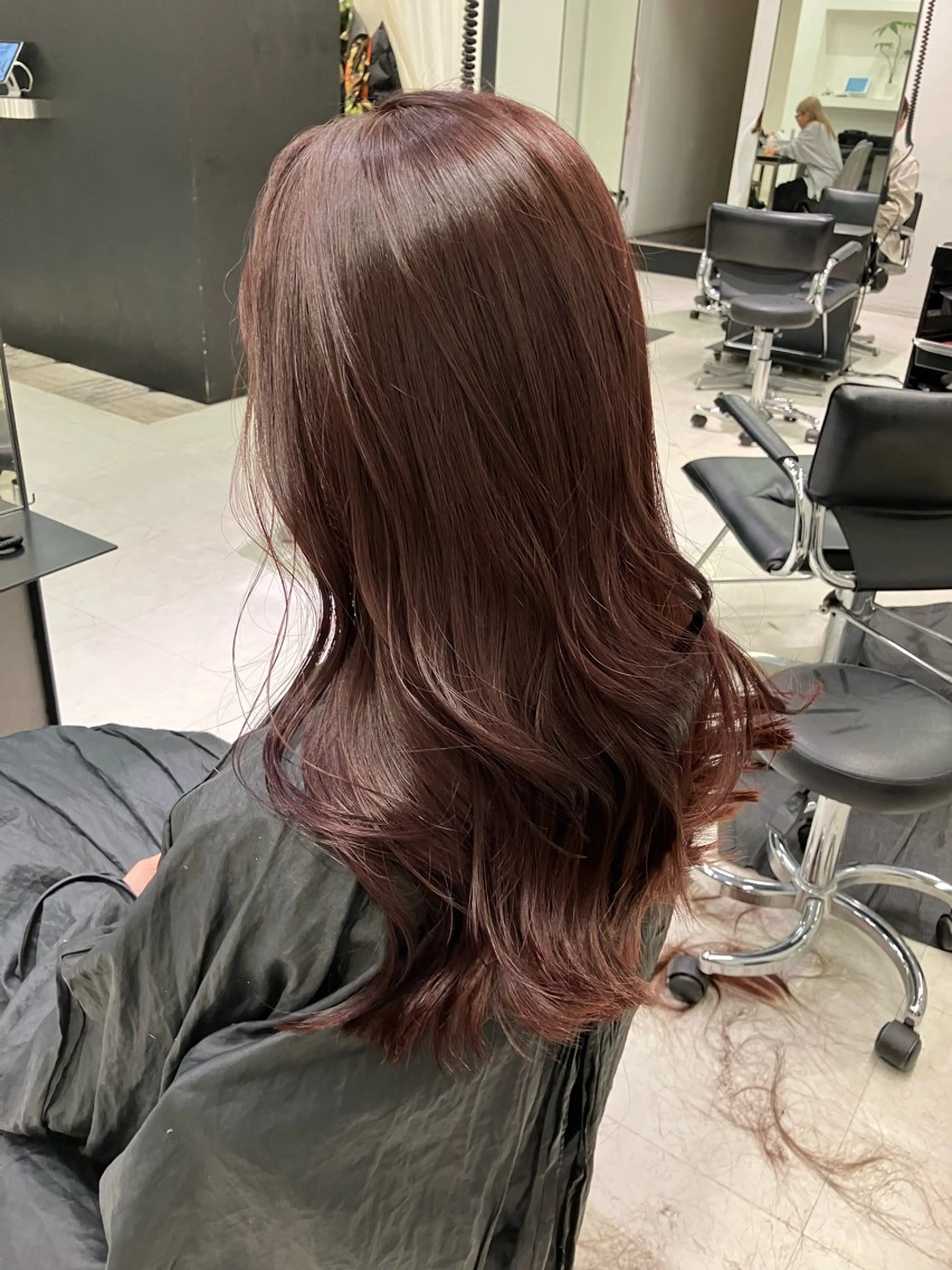 ロング カラー カット ヘアカラー トリートメント GO TODAY SHAIRE SALON原宿vita店舗所属・🩷完全マンツーマン 💖ASAHIのヘアスタイル