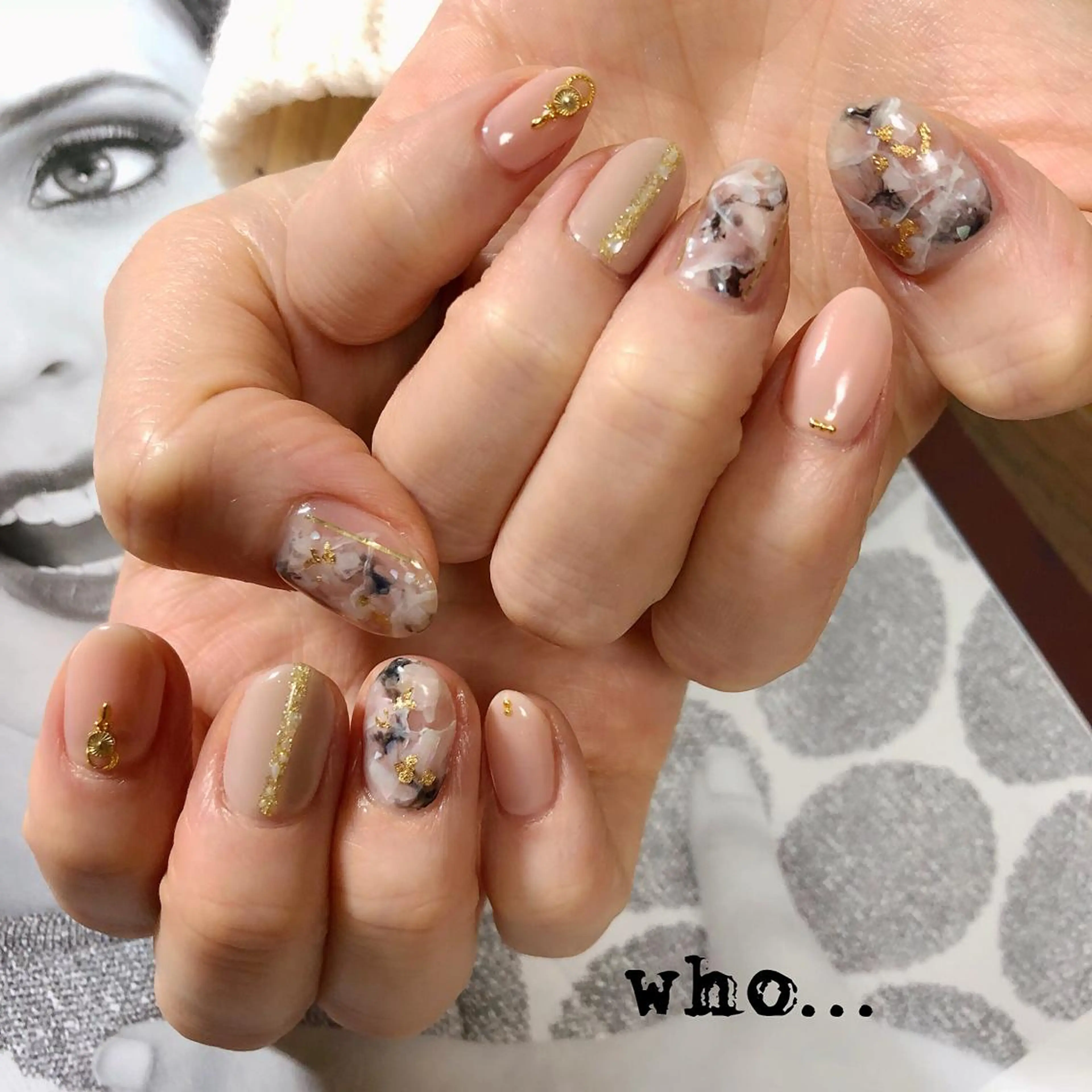 ネイル ニュアンスネイル NailSalon who...所属・n. fumikoのネイルデザイン