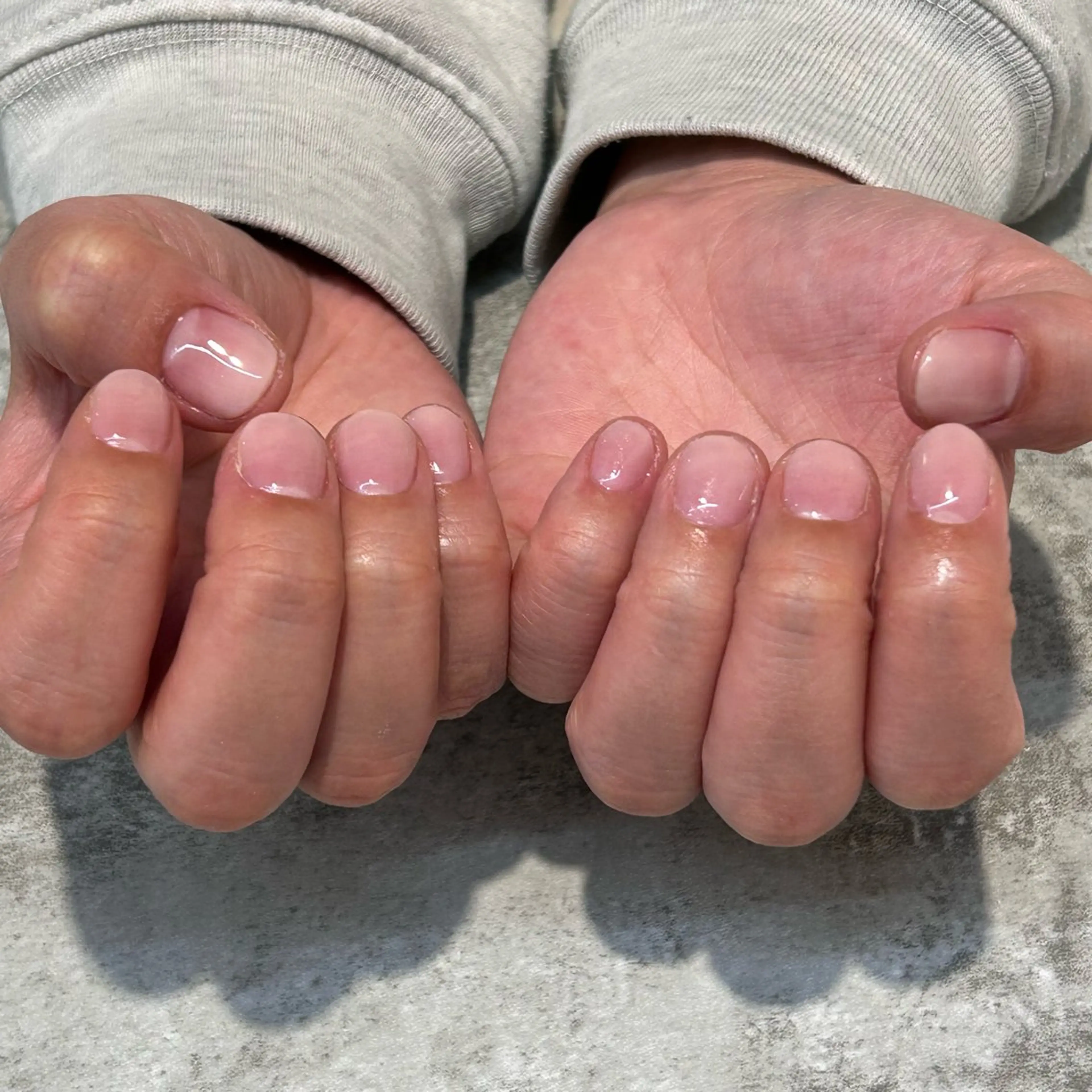 ハンド【オフなし】グラデーションの写真