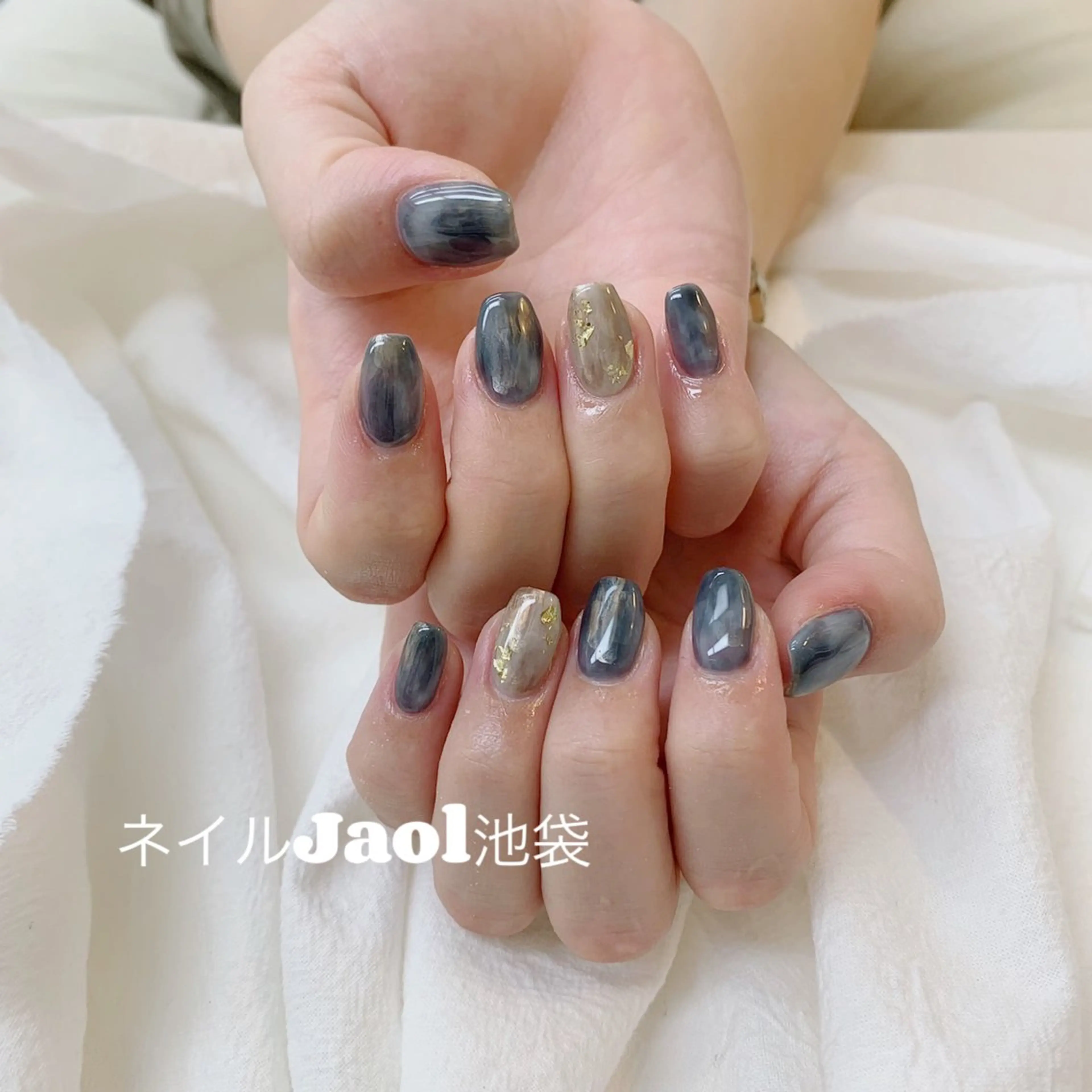 ショート ハンドネイル nail jaol池袋店所属・ネイルJaol 池袋のネイルデザイン