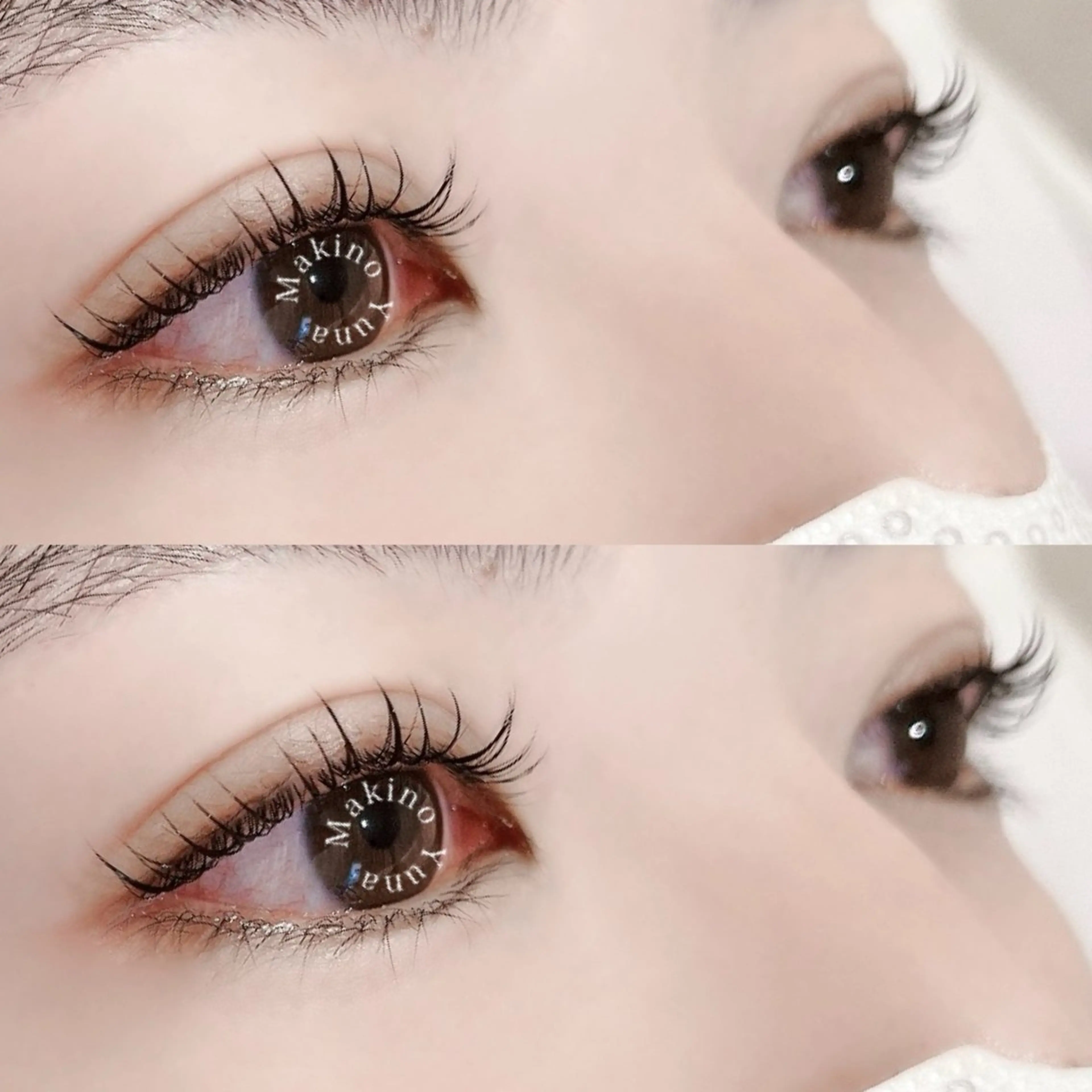 マツエク・マツパ マツパ EYE405河原町店所属・牧野 由奈のマツエク・マツパデザイン