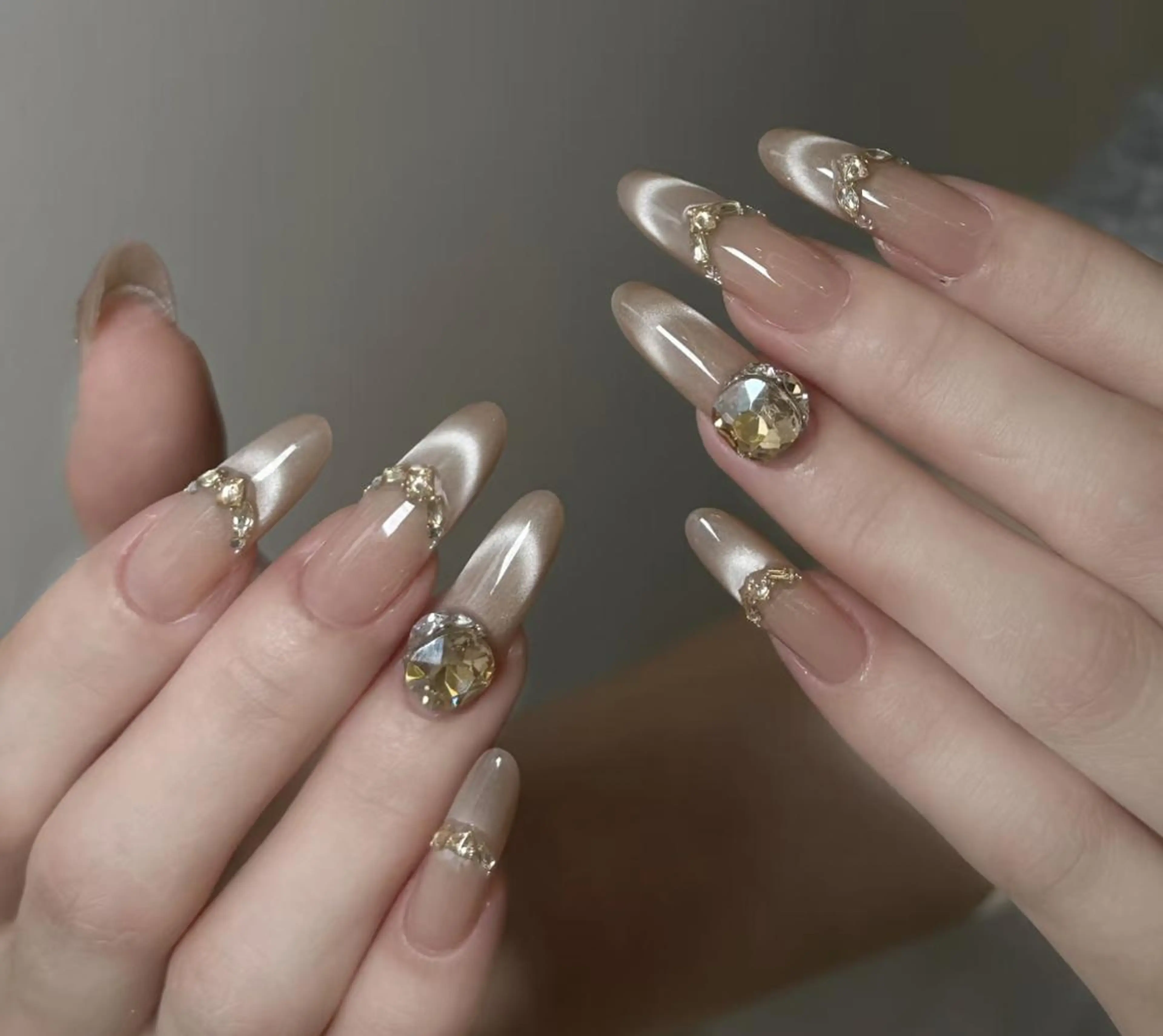 ネイル ハンドネイル ハンドケア 🍑 momo_nailのネイルデザイン