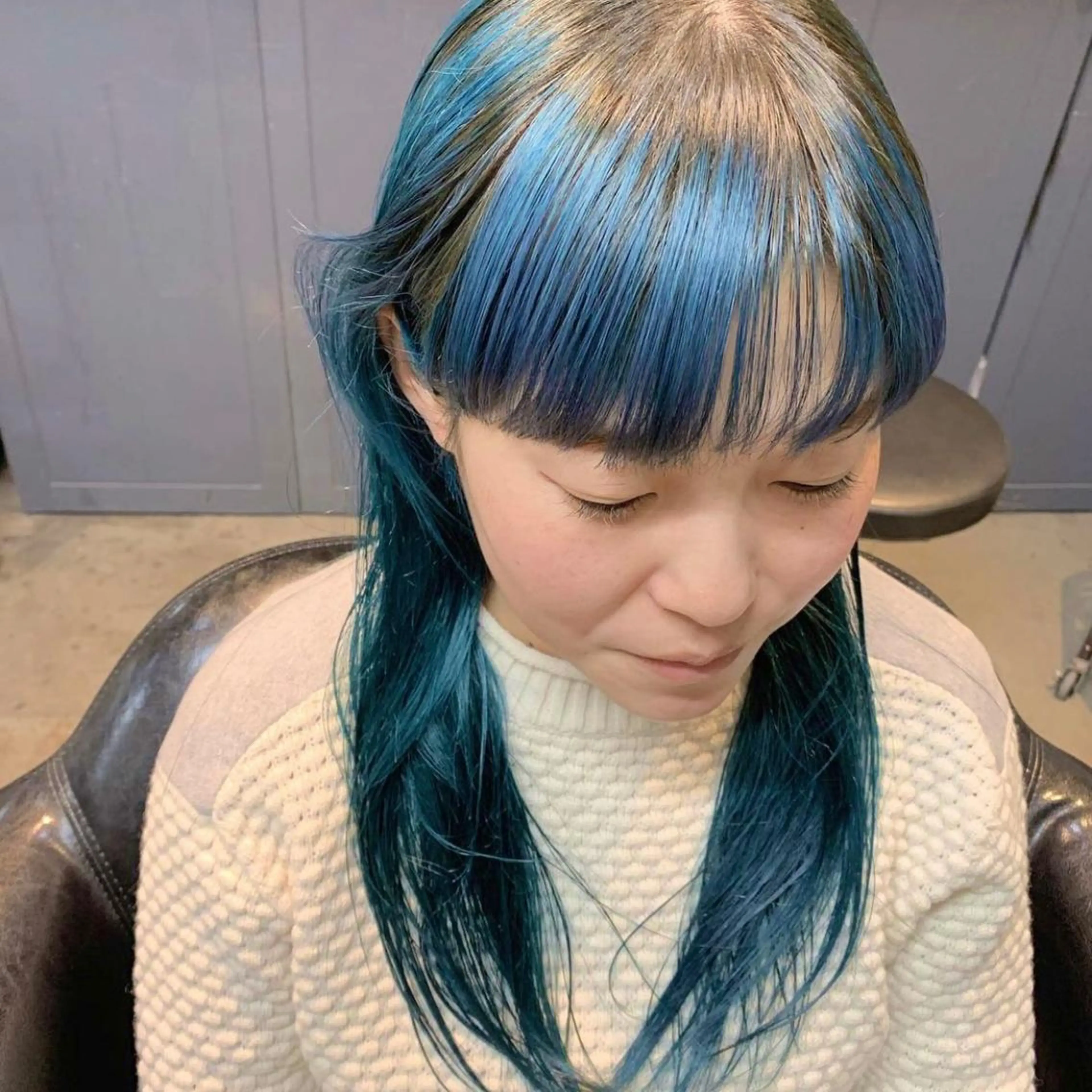 ロング カラー カット ヘアカラー トリートメント 下北沢 soiのヘアスタイル