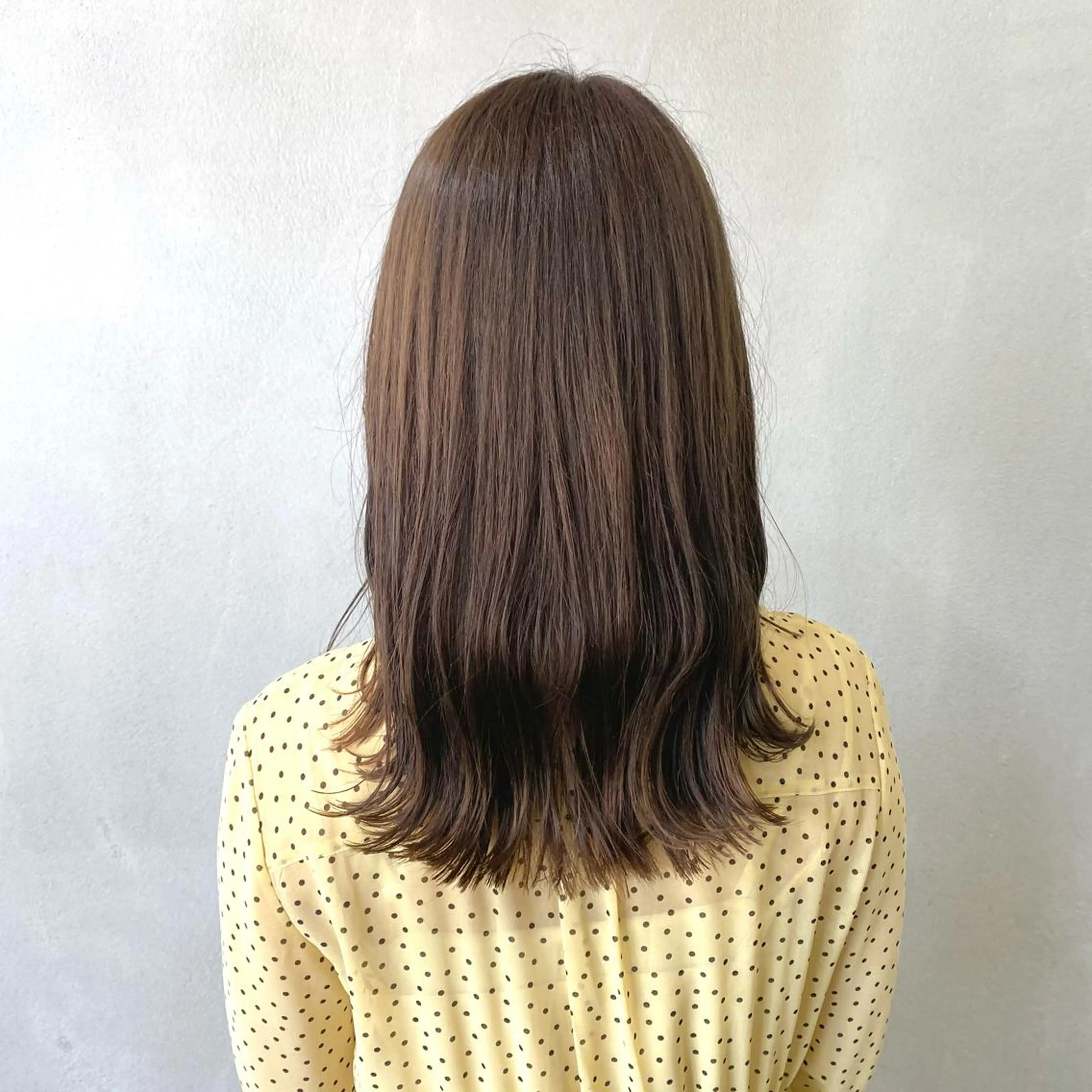 セミロング ボブ/パーマ ミヒラケイタのヘアスタイル