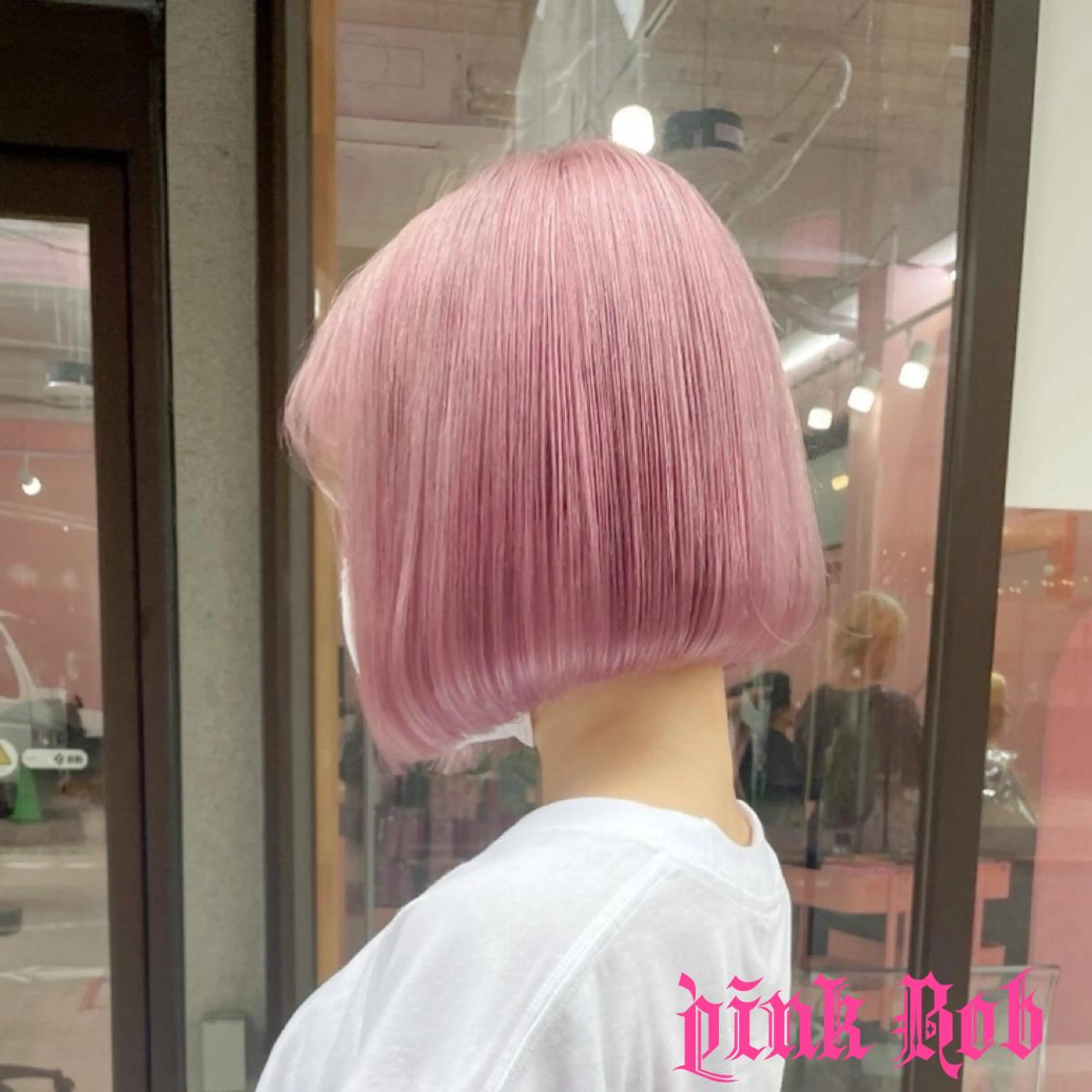 ショート カラー シールエクステ アクアカラー ブリーチ ケアブリーチ ダブルカラー 似合わせパーマ🔥 渡邉愛斗のヘアスタイル