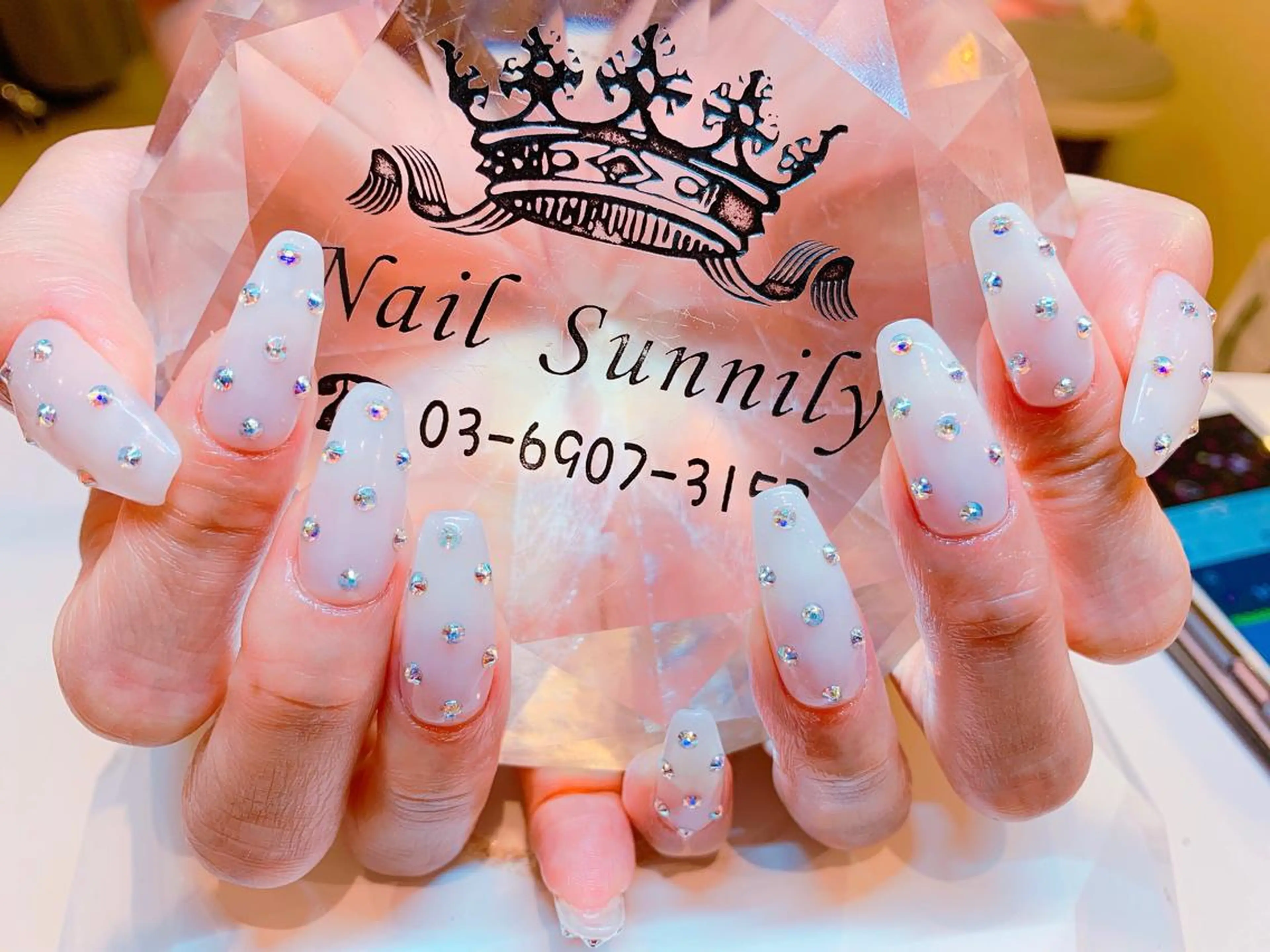 ネイル 長さだし専門店 M2　rikaのネイルデザイン