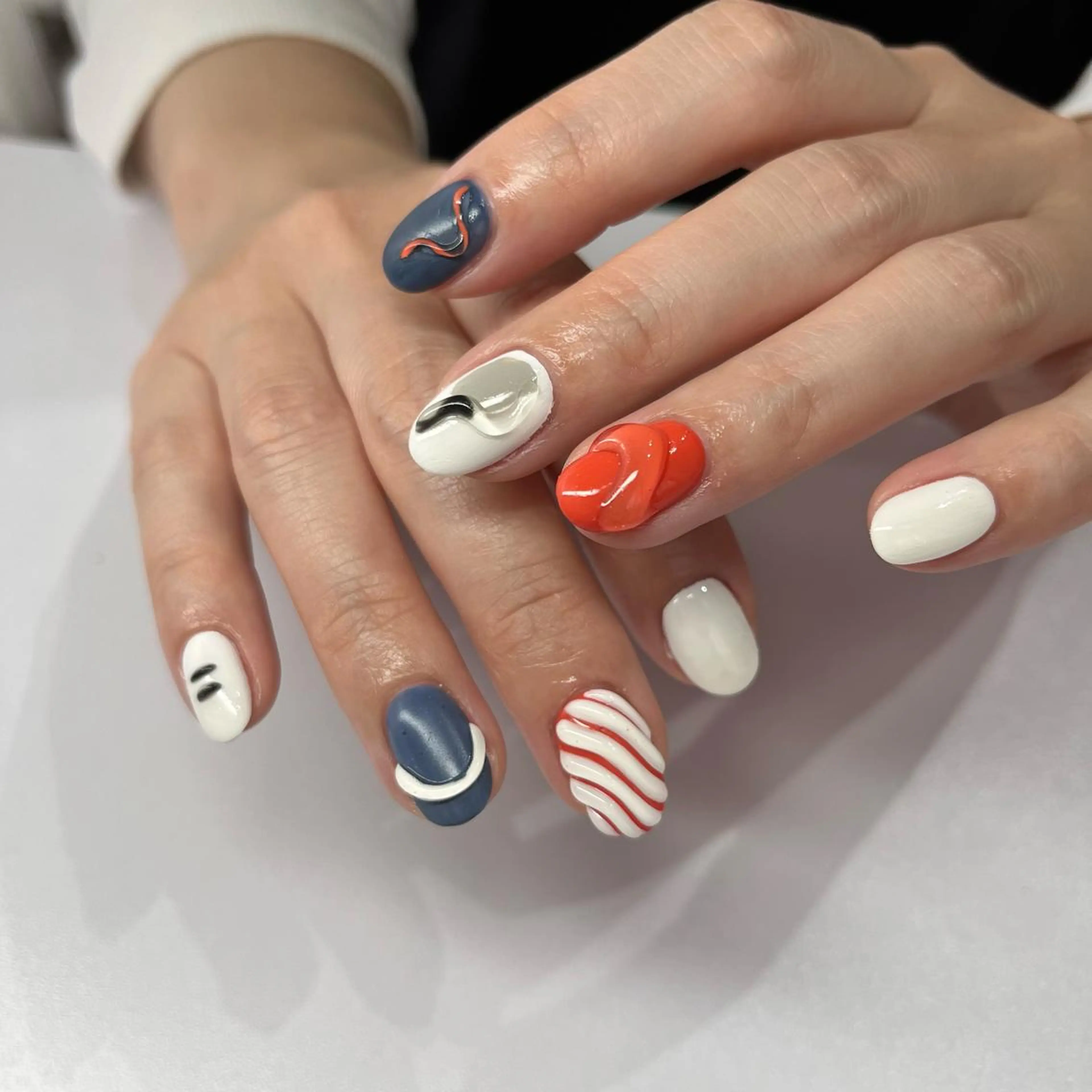 ショート ネイル マツエク・マツパ ハンドネイル apopi's所属・apopis＊ close23:00のネイルデザイン