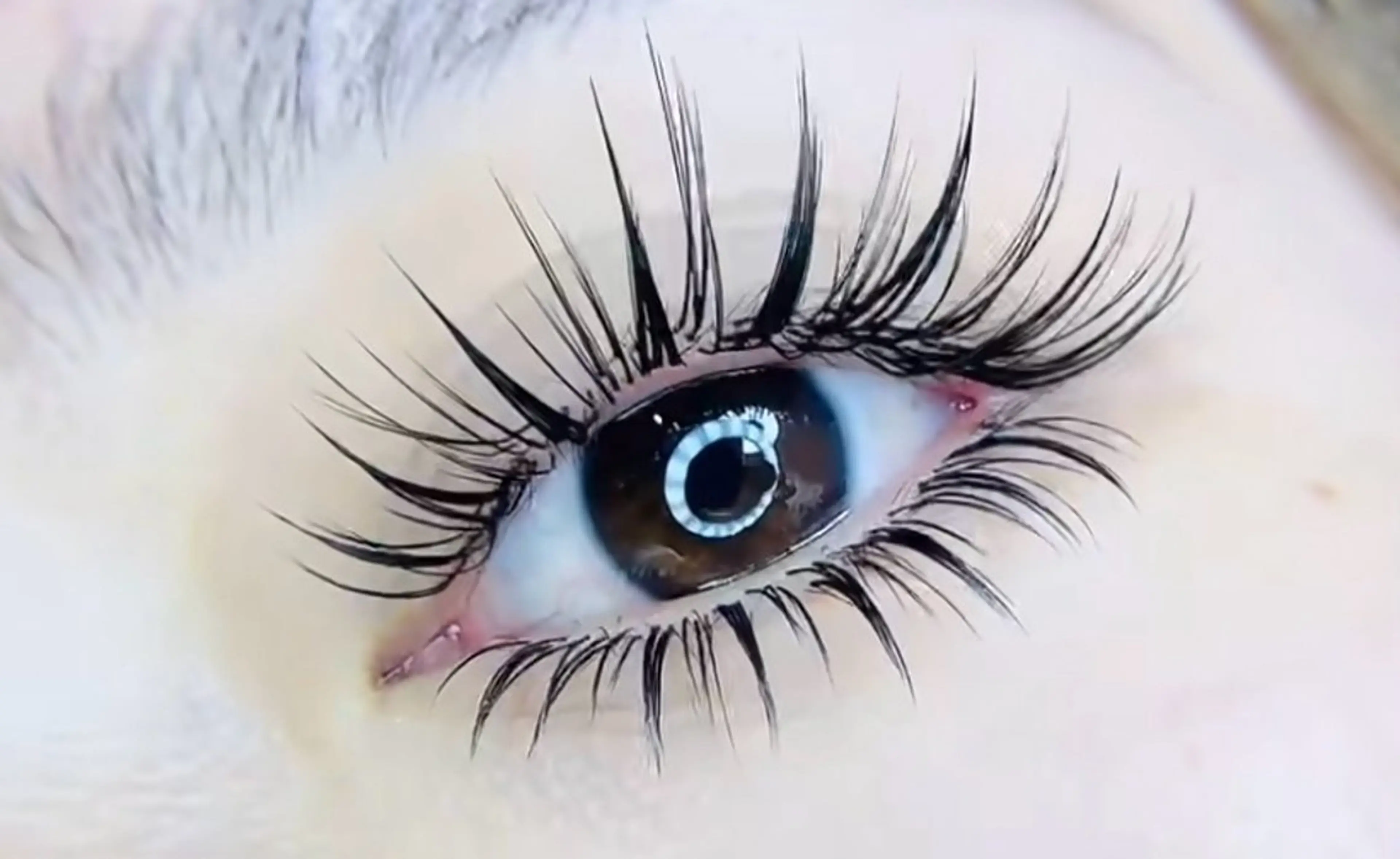 ❤️【Lカール】中華風ワンホンボリュームラッシュ上下セットの写真