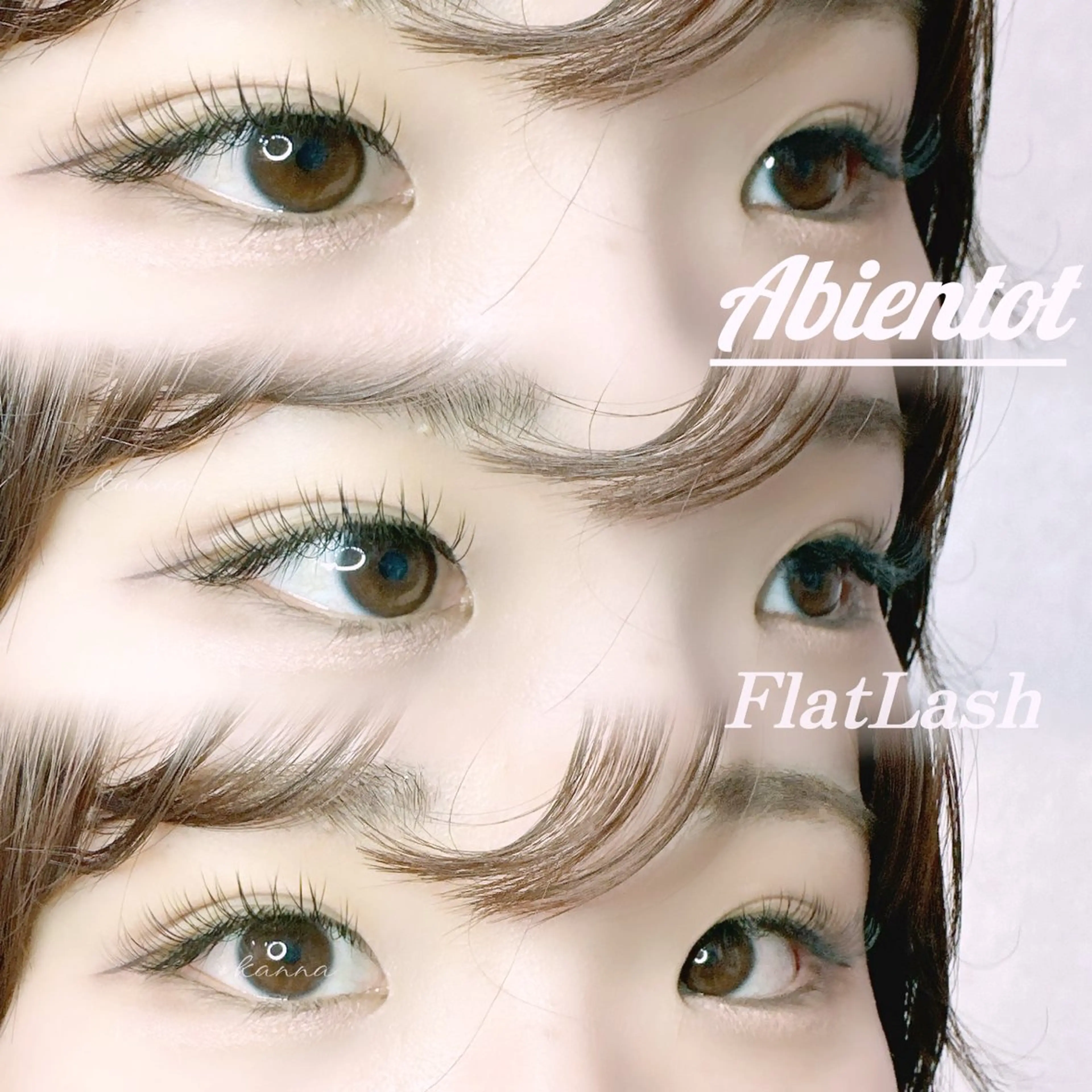 マツエク・マツパ Abientot Kannaのマツエク・マツパデザイン