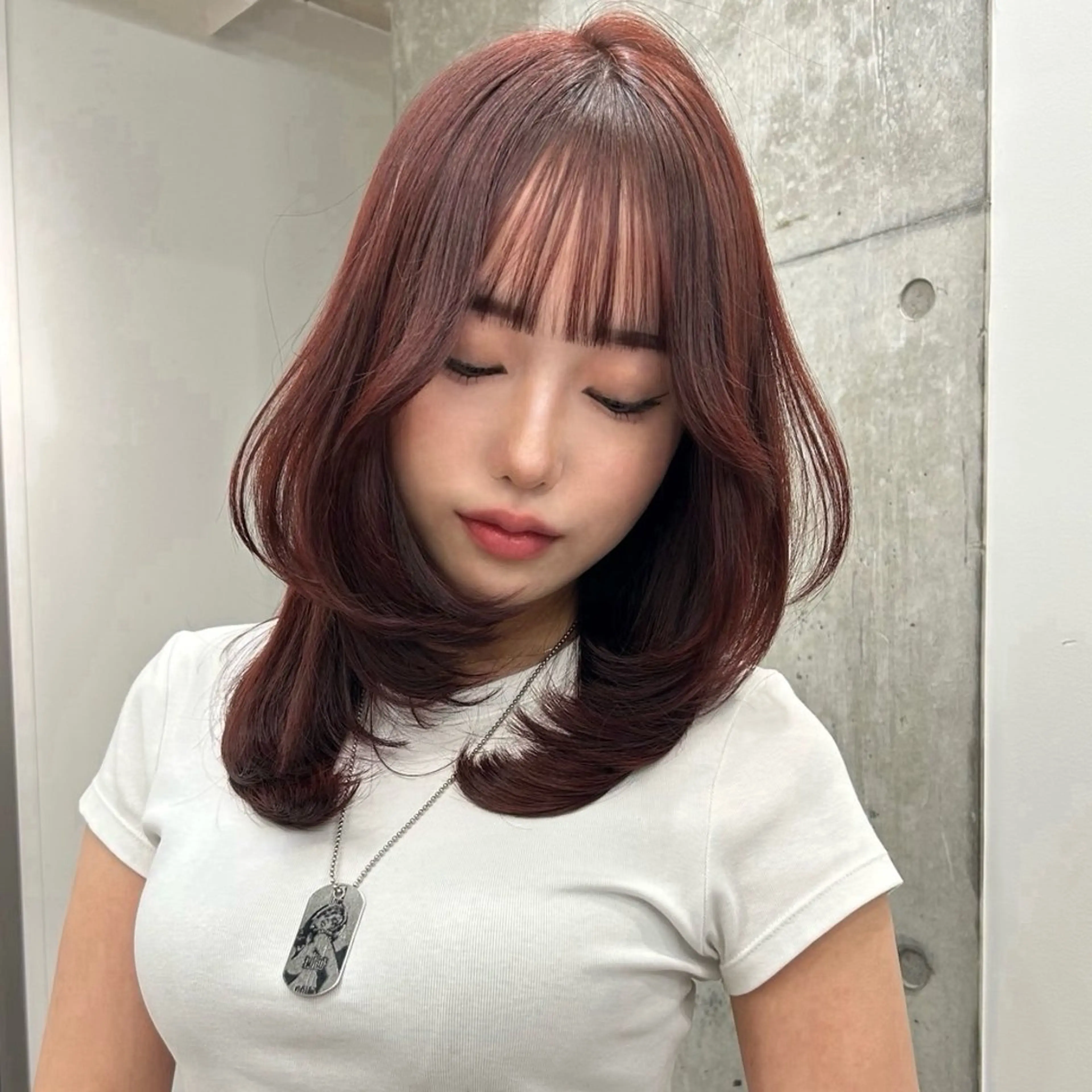 セミロング Beleza jinnan所属・🖤ブリーチカラー/ rino🖤のヘアスタイル