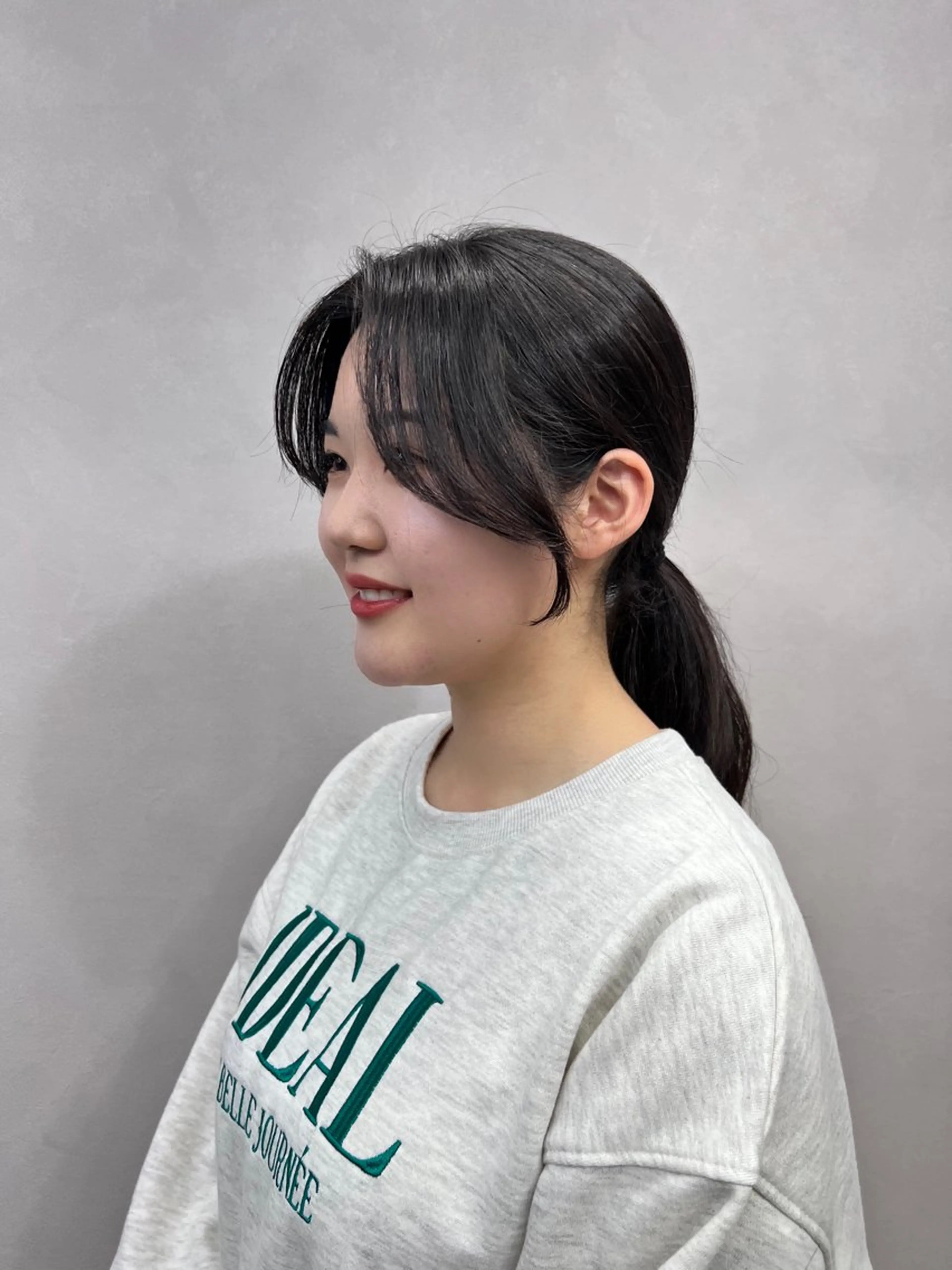 ロング 顔まわりレイヤー 顔周りカット レイヤーカット 橋口 亮平のヘアスタイル