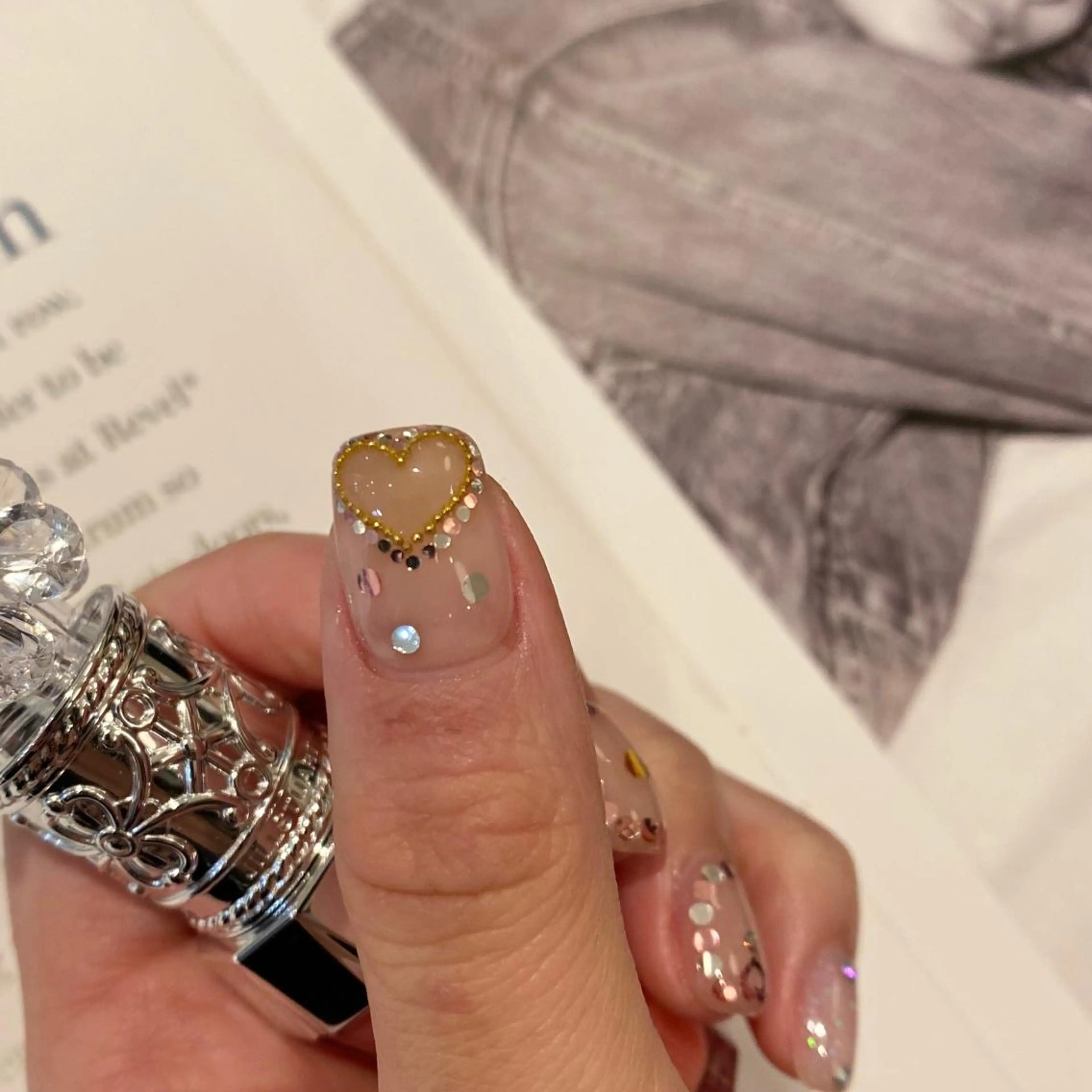 ネイル ハンドネイル Allure小山店 アミのネイルデザイン