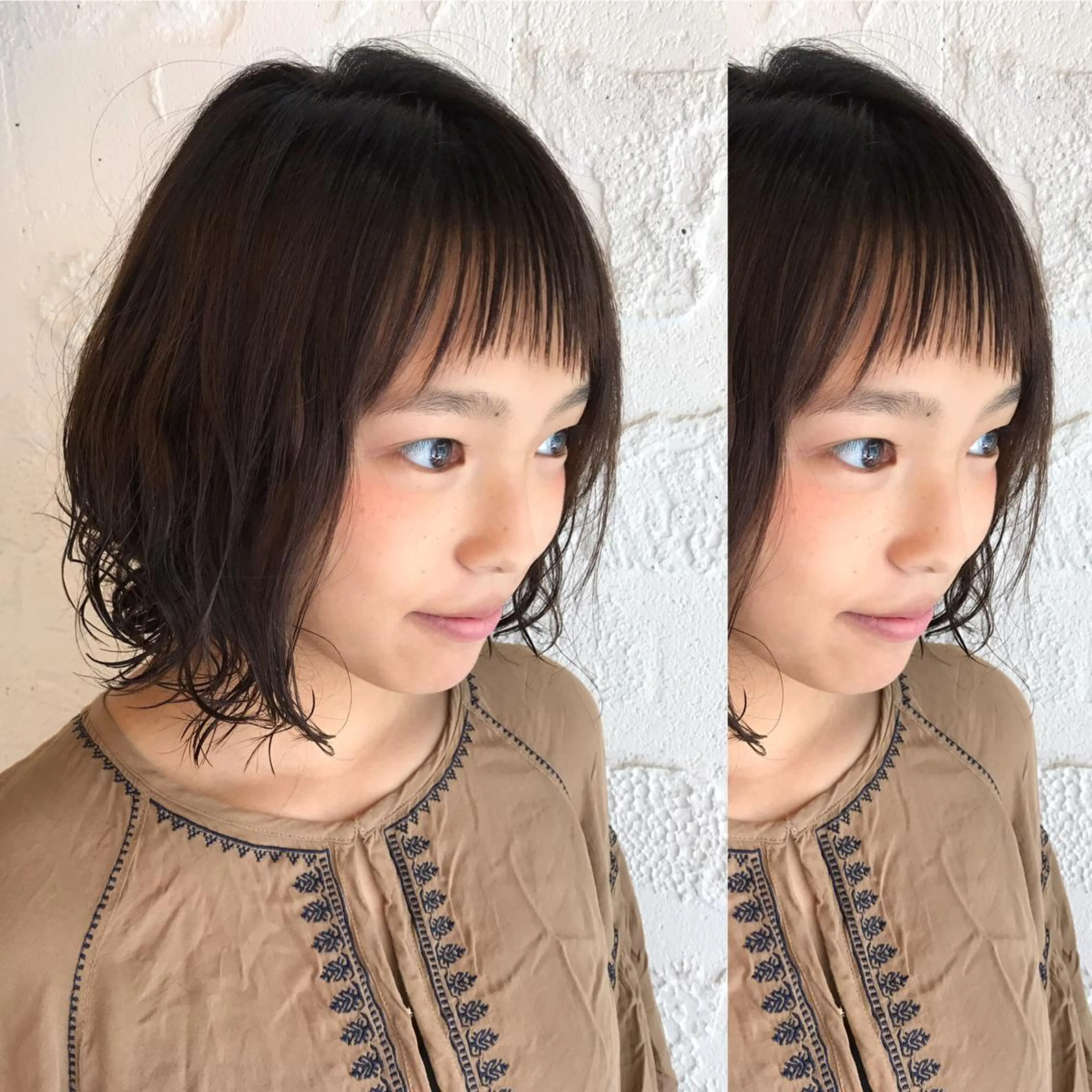 ショート パーマ 嶋佐 昌大 シマサマオのヘアスタイル