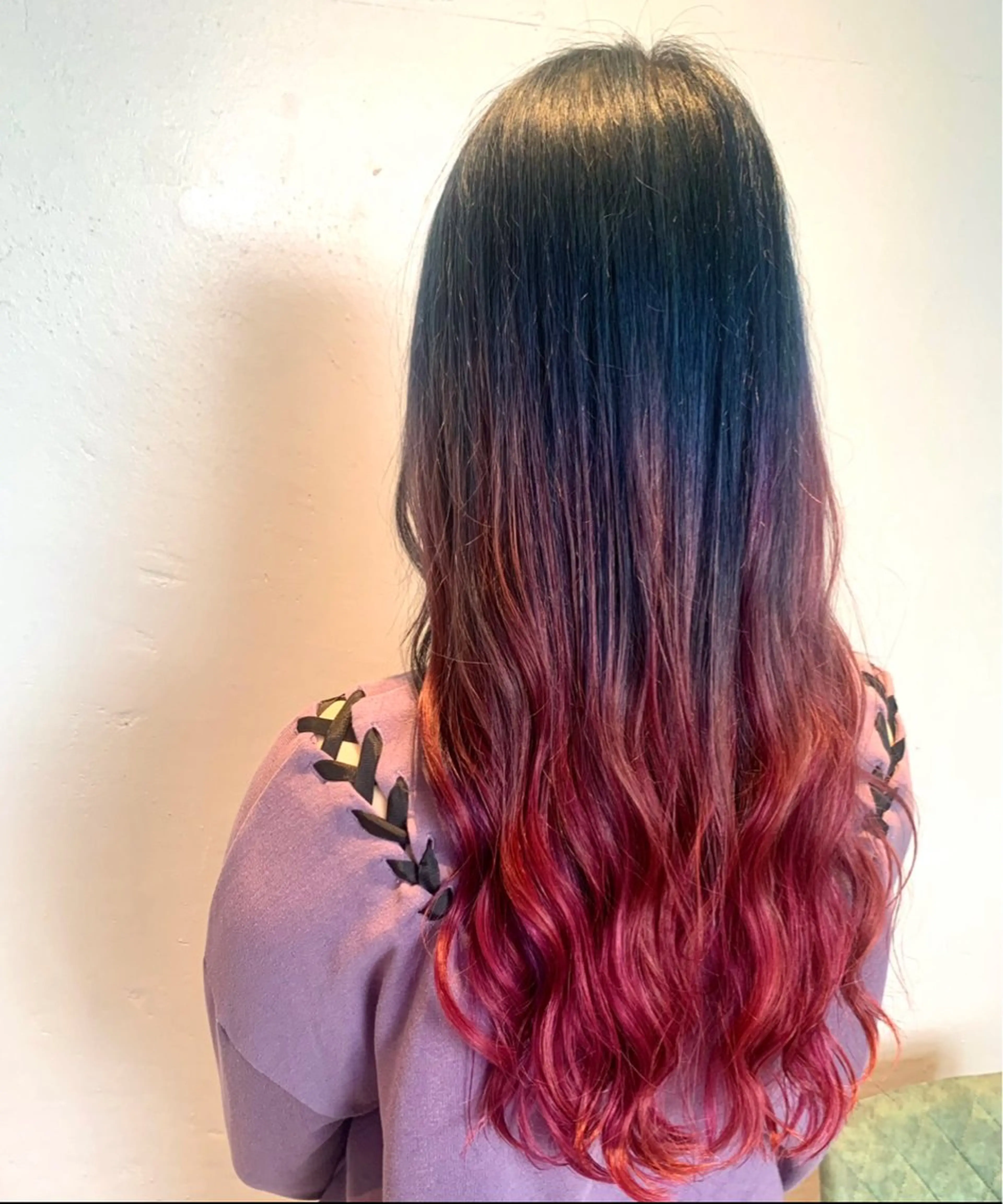ロング カラー 立川/シールエクステ /みづきのヘアスタイル