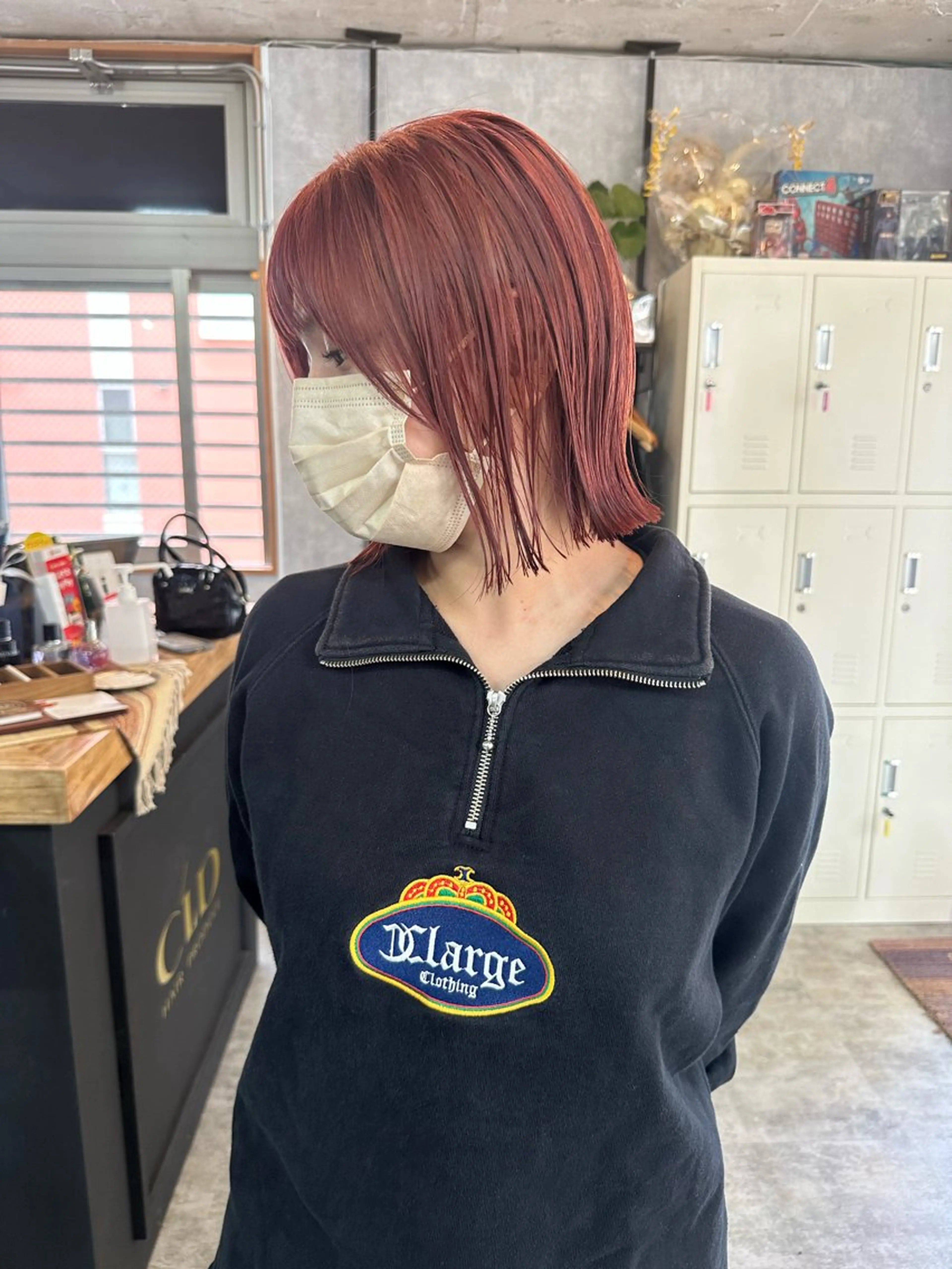 ショート 切りっぱなしボブ ショートボブ ハンサムショート 丸みショート ボブ ヘアカラー C’LD hair  produce /シールドヘア所属・モテ髪/ボブ/ショー ト/アダチフウトのヘアスタイル