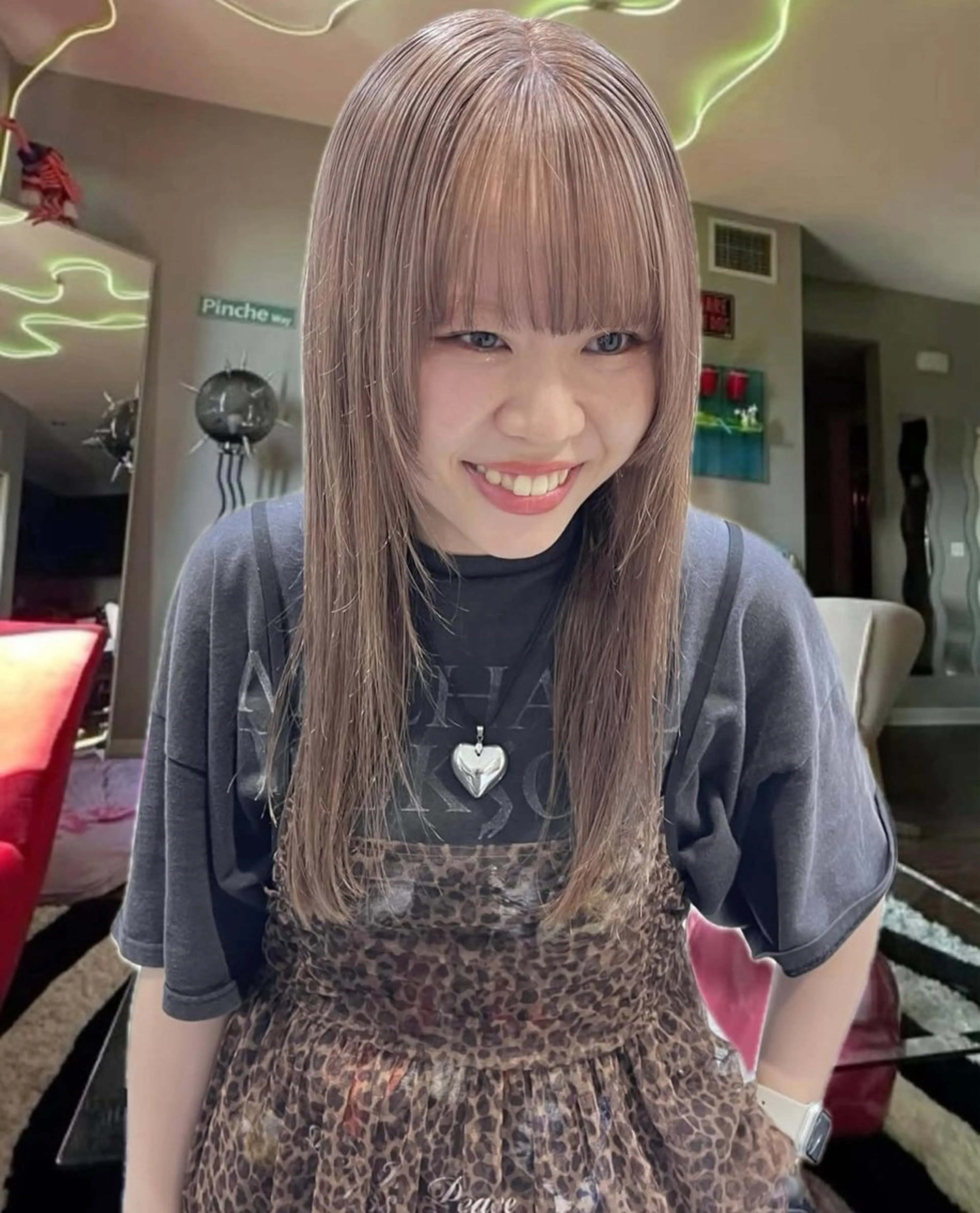 ロング ブリーチ/デザイン SAKUのヘアスタイル