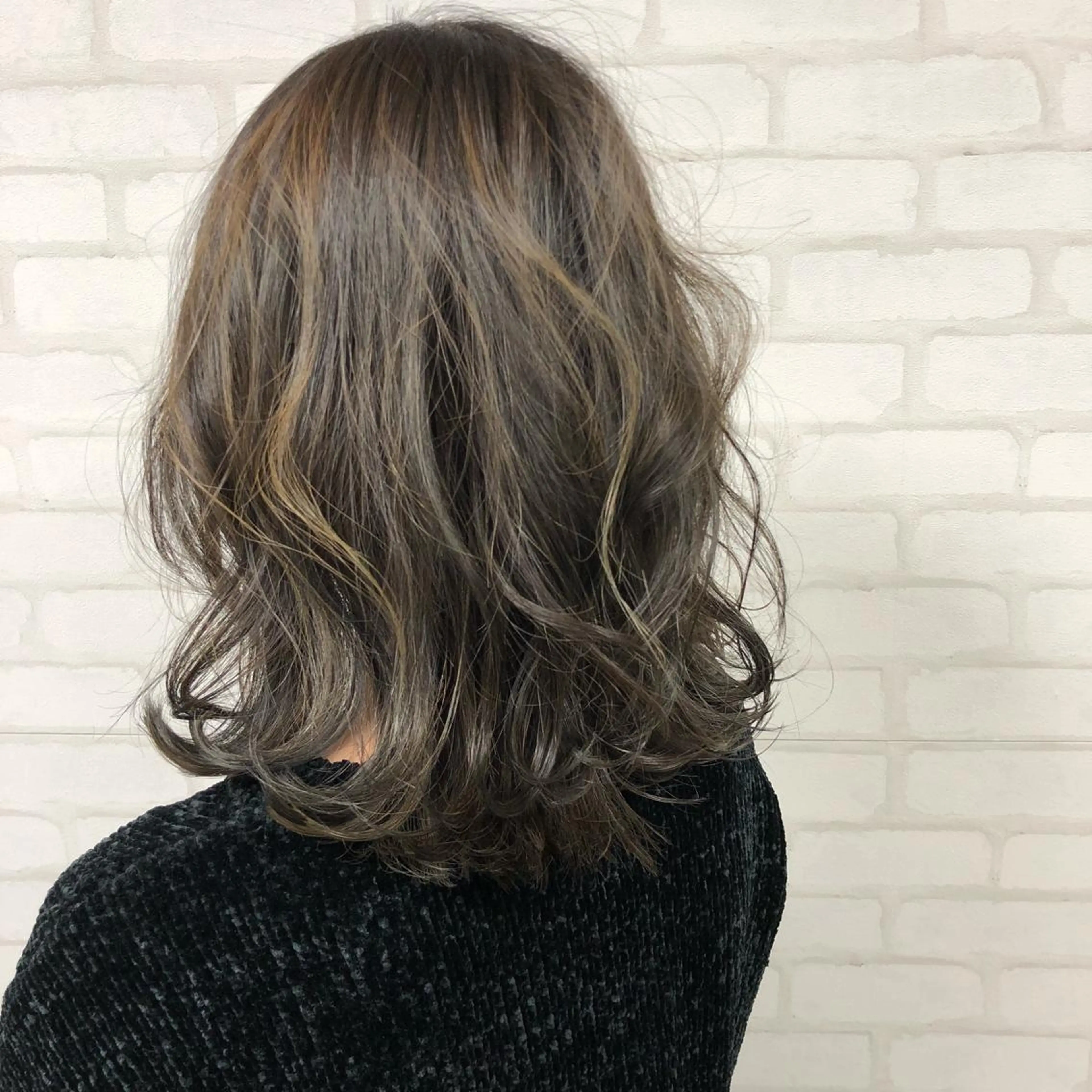ミディアム カラー 梅田茶屋町 Yutaのヘアスタイル