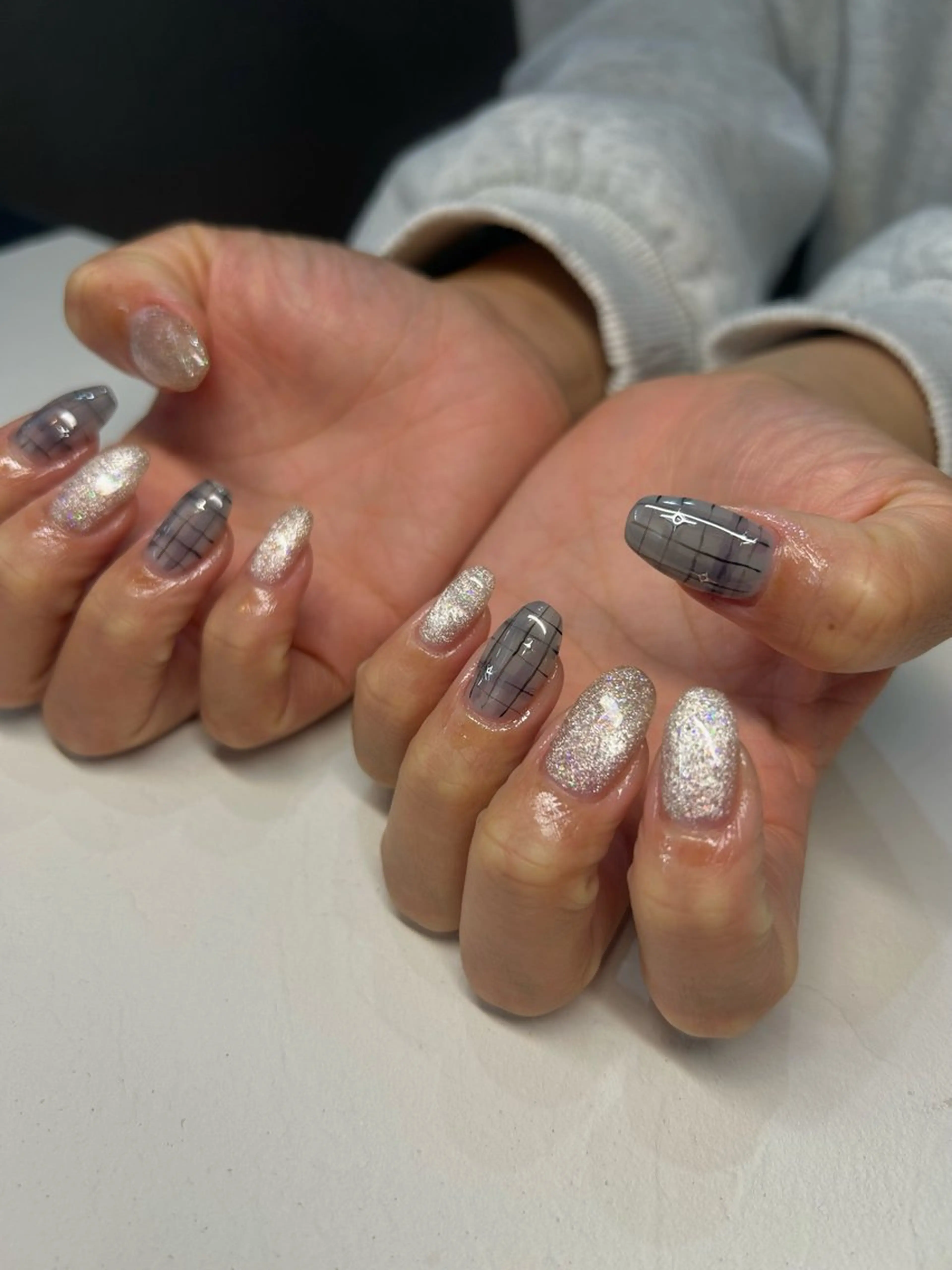 ネイル ハンドネイル フットネイル 𐂃 colorer𐂃のネイルデザイン