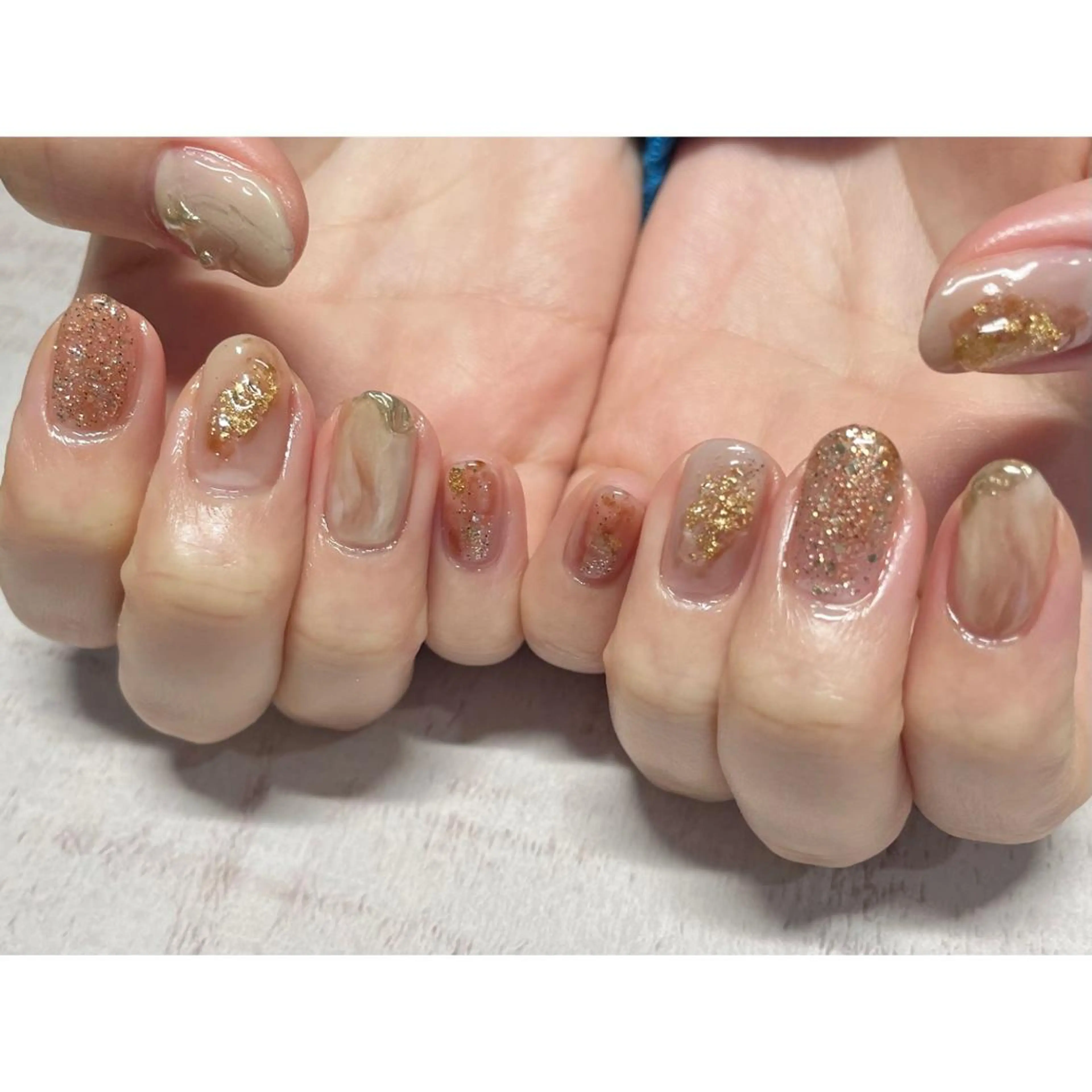 ネイル 𖡼 yumenoのネイルデザイン