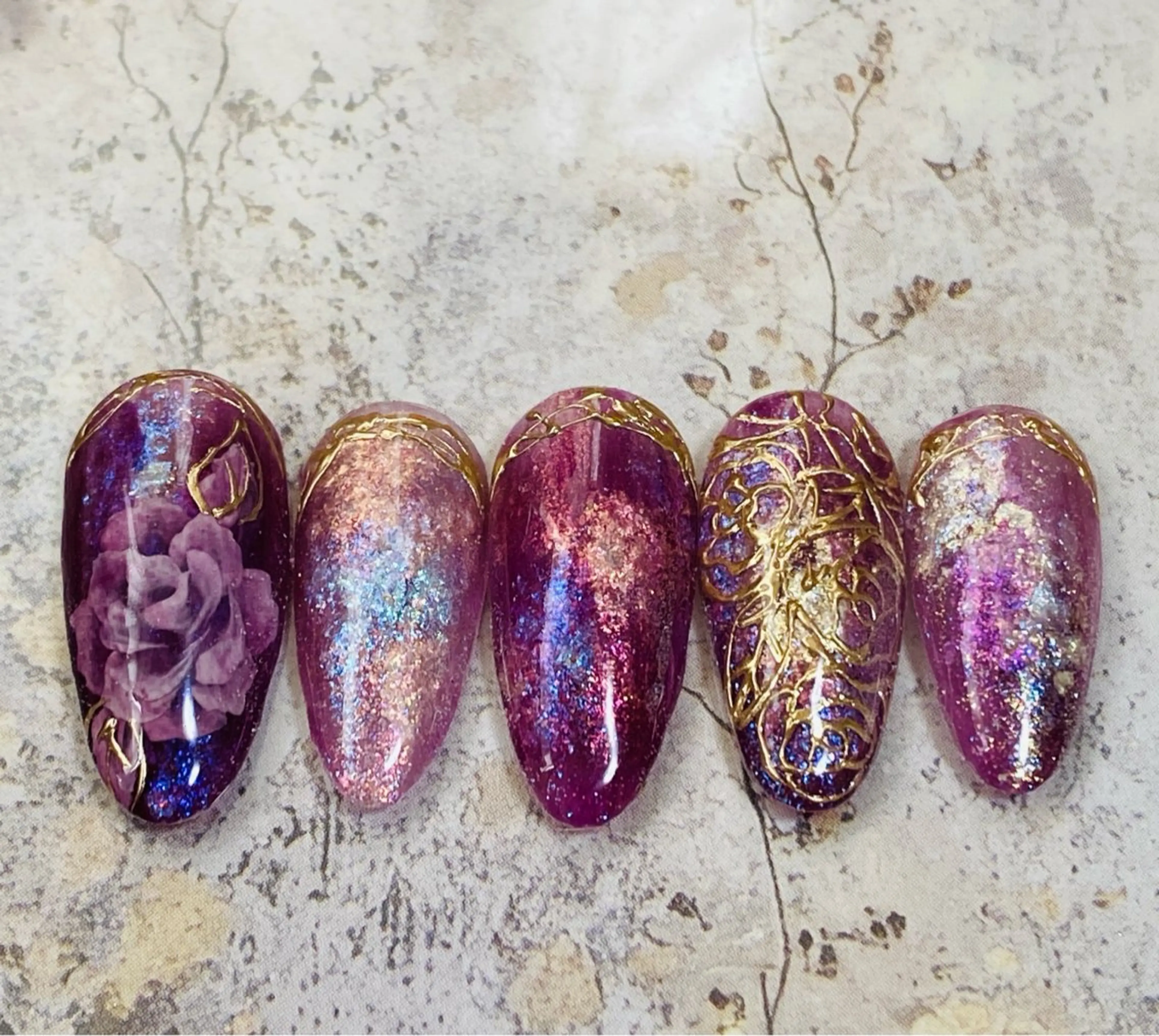 ネイル 自宅ネイルサロン ♦️nuance♦️のネイルデザイン