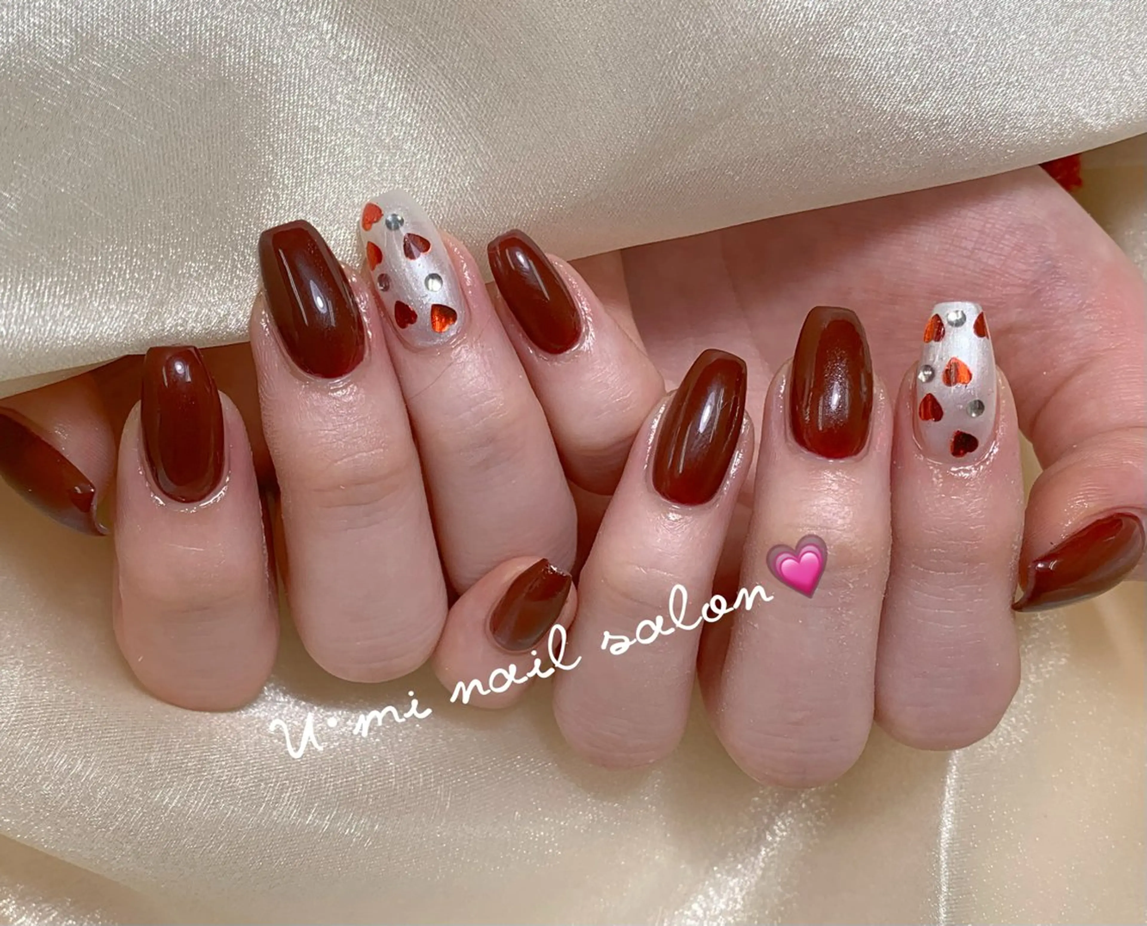 ネイル 持ち込み ハンドネイル U·Mi nail salon所属・U·Mi 上野御徒町容のネイルデザイン
