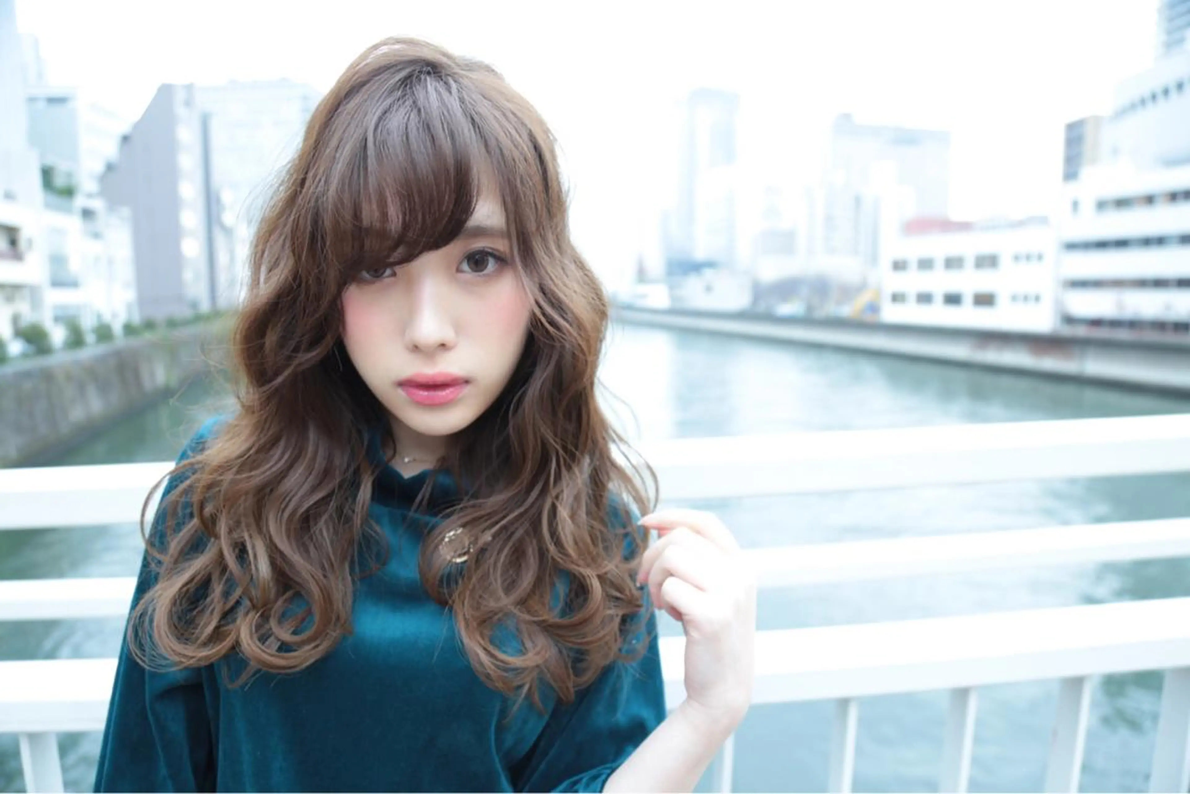 パーマ デジタルパーマ コテ巻き風パーマ SHONOのヘアスタイル