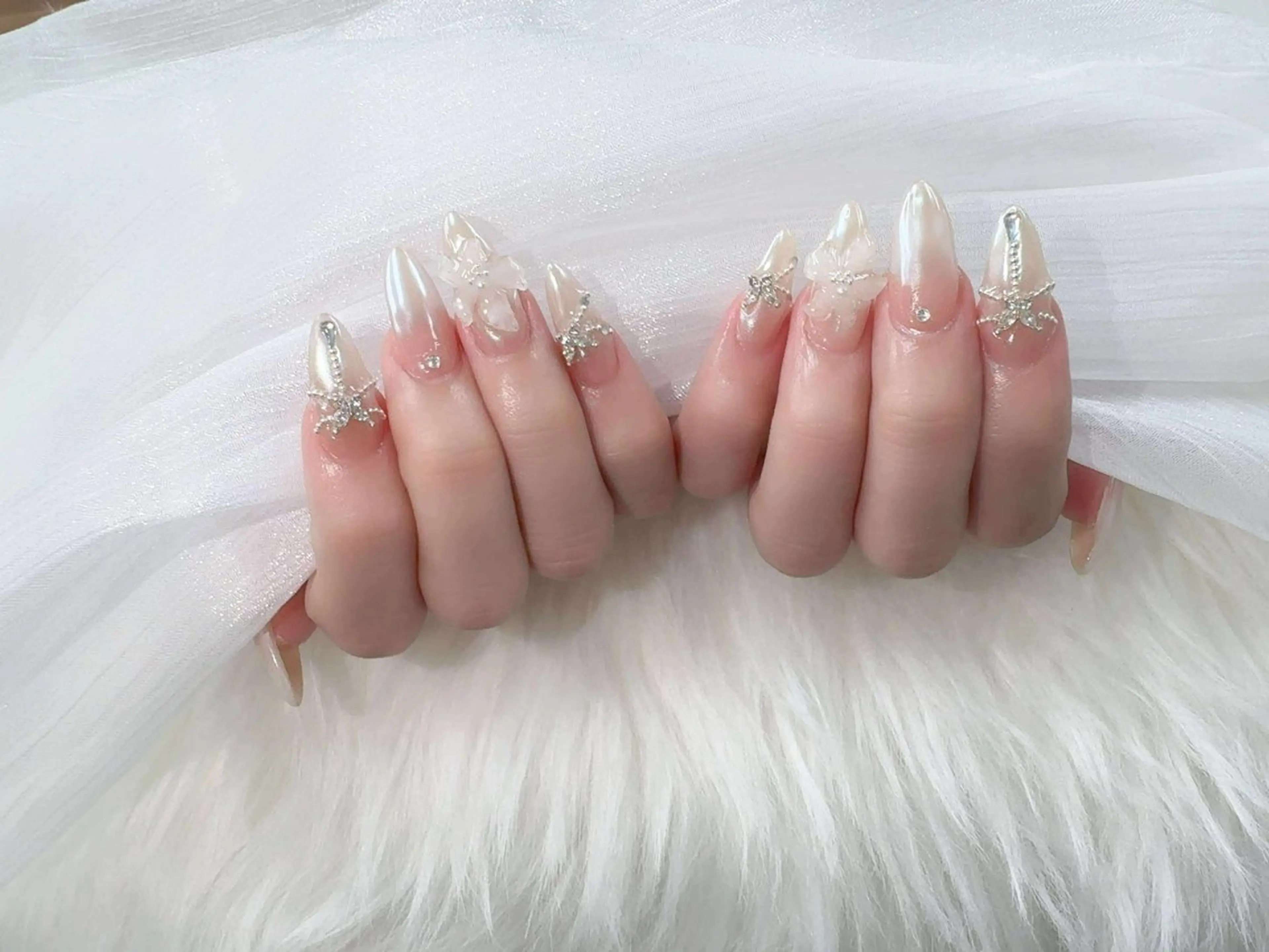 ネイル ハンドネイル ハンドケア Hara Nail 【パラジェル使用】のネイルデザイン