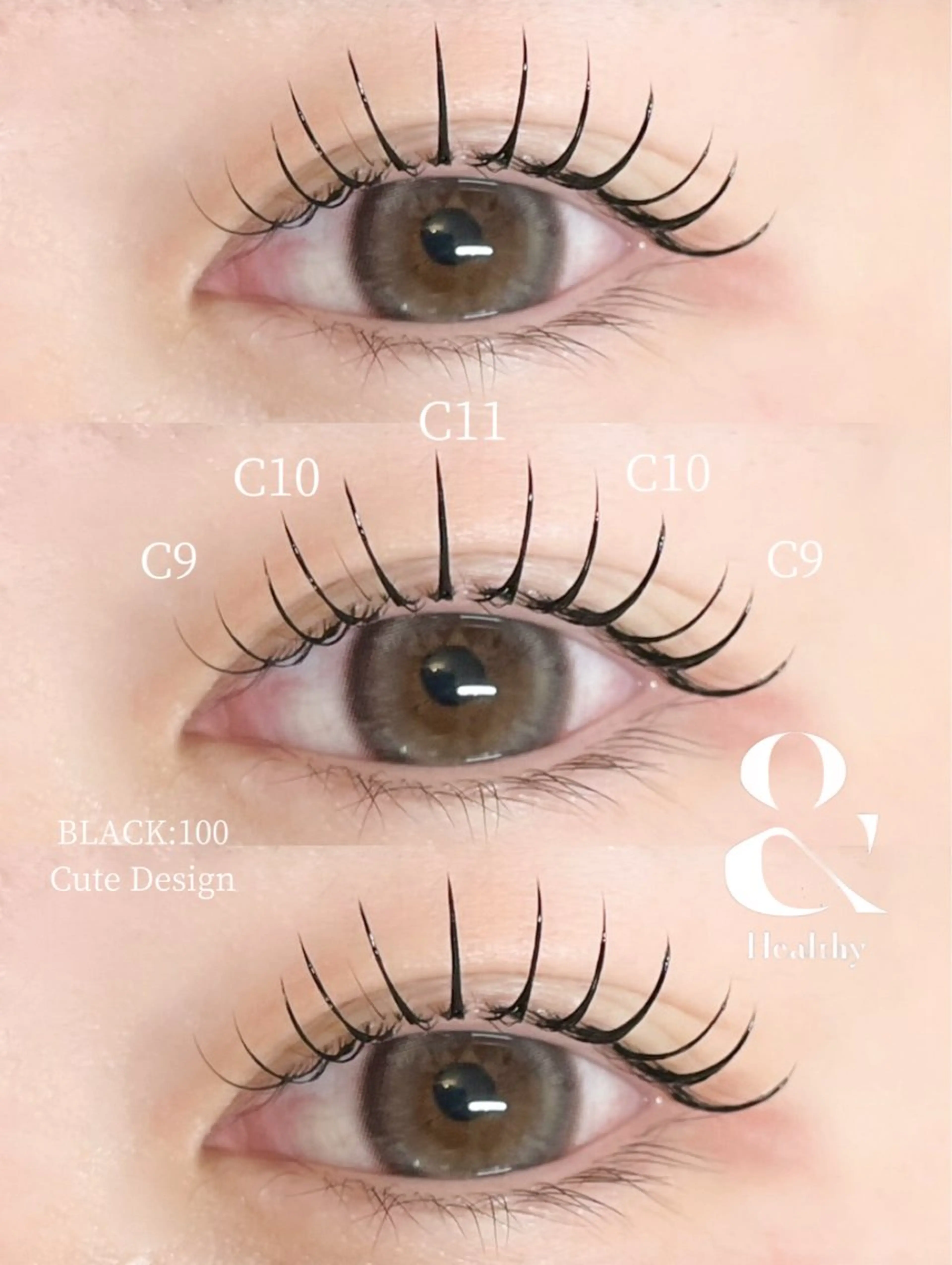 マツエク・マツパ sato mayaのマツエク・マツパデザイン