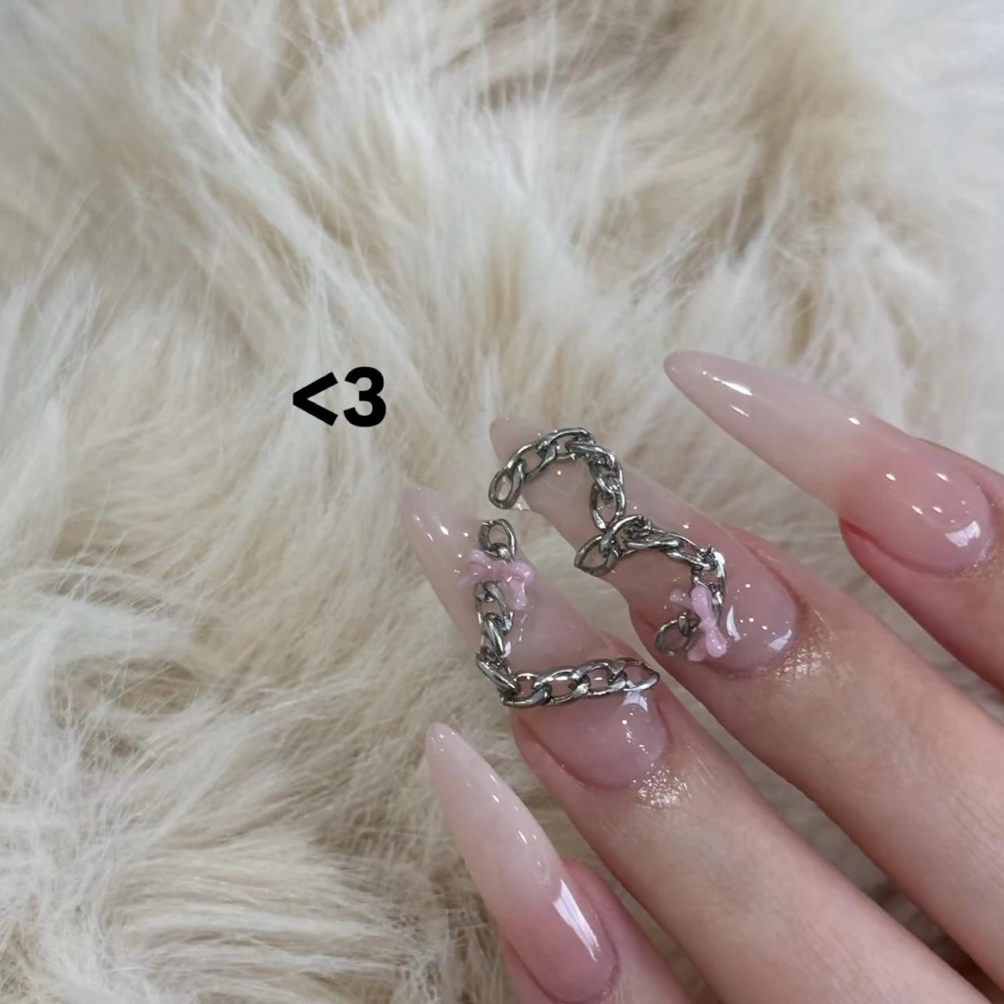 ネイル チークネイル ガーリー グラデーション 韓国ネイル ラメ(グリッター) ハンドネイル ToliyDeliy Nail Salonのネイルデザイン