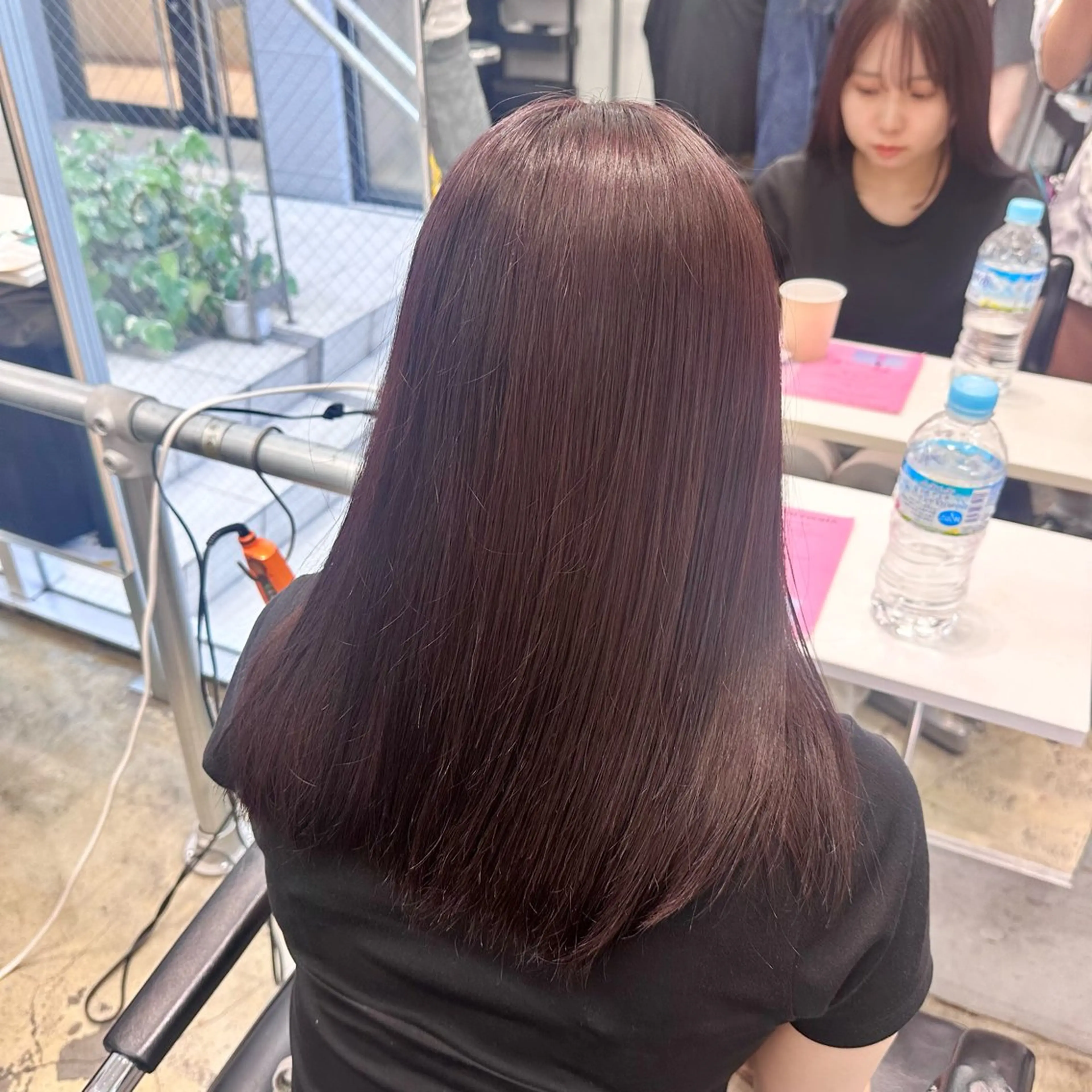 セミロング カラー ヘアアレンジ ブラウンカラー レッドカラー レッドブラウン 髪質改善 トリートメント 🥀モテ暖色× エクステ🥀あかりのヘアスタイル