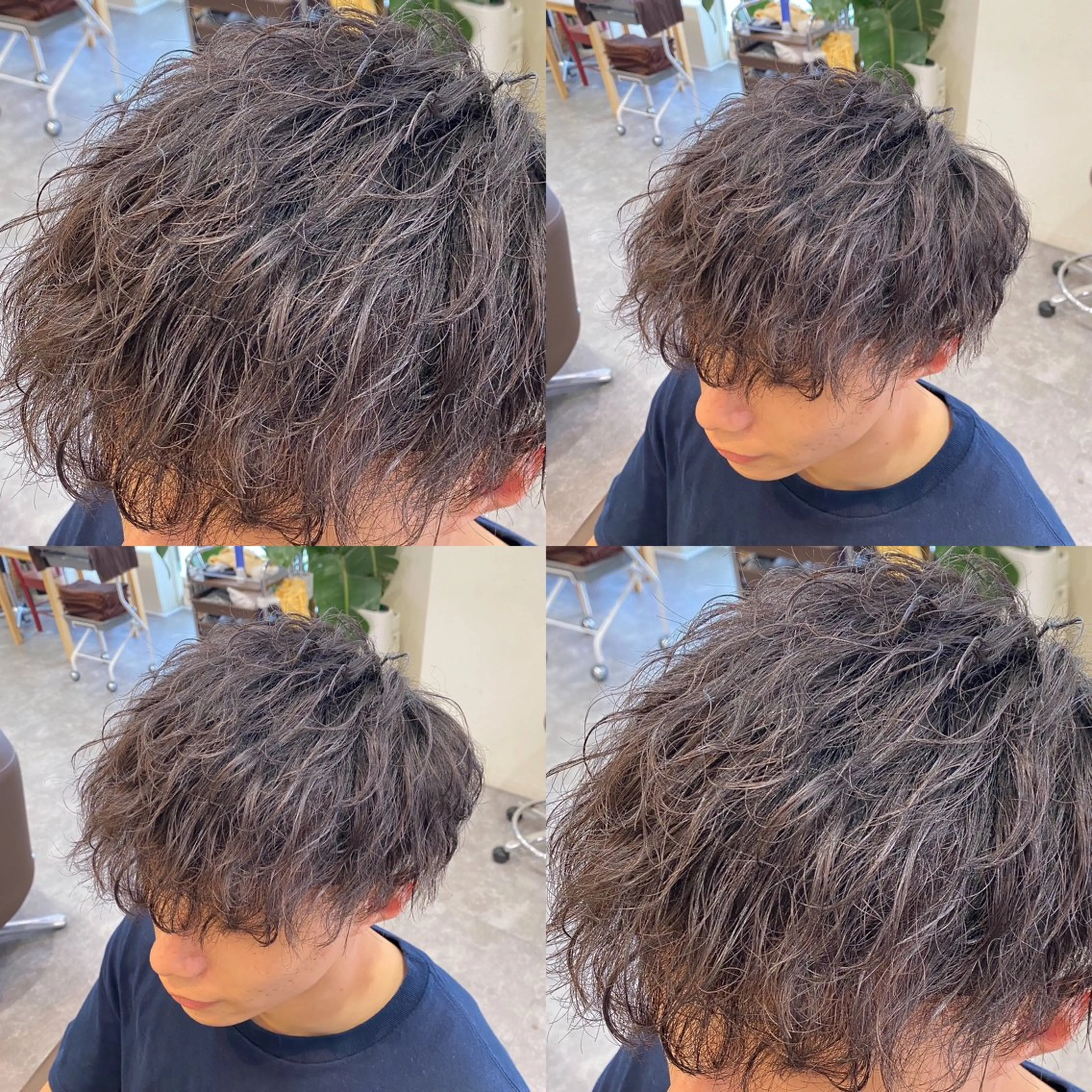 パーマ メンズ メンズ特化LIBER 石川玲央のヘアスタイル