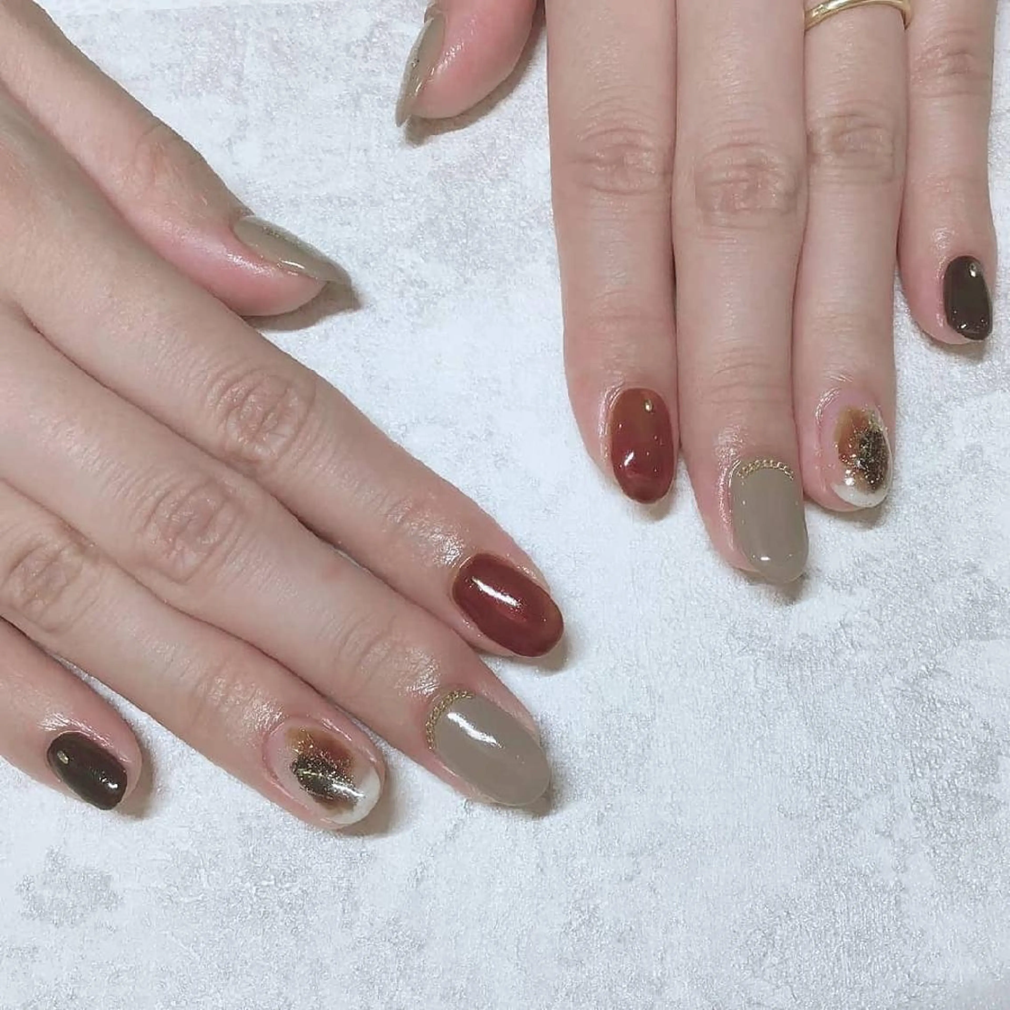 ネイル ハンドネイル Carrefour Lir Nail 草加所属・カルフール リル MOEのネイルデザイン