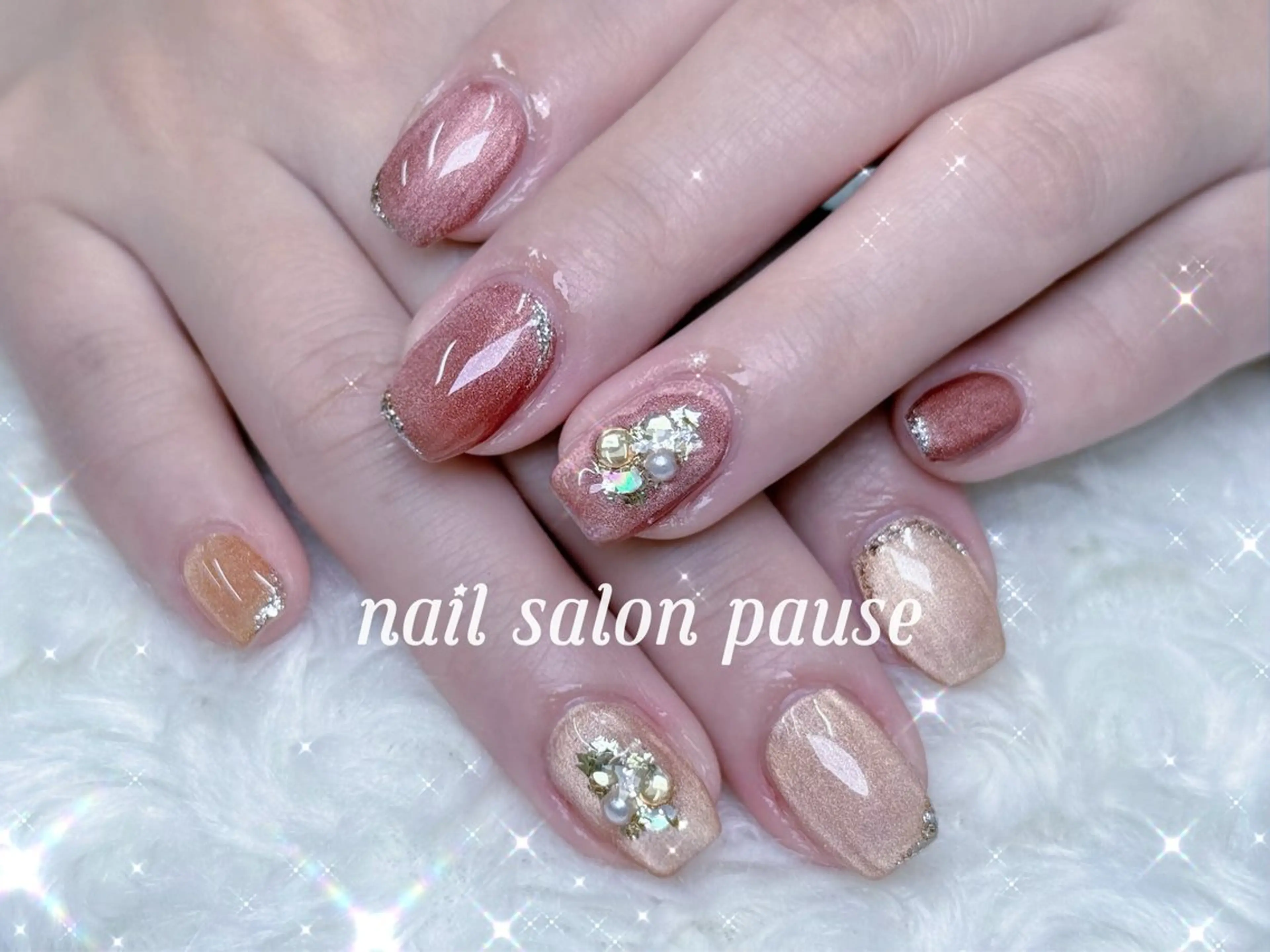 ネイル ハンドネイル ハンドケア nail salon pause✨のネイルデザイン