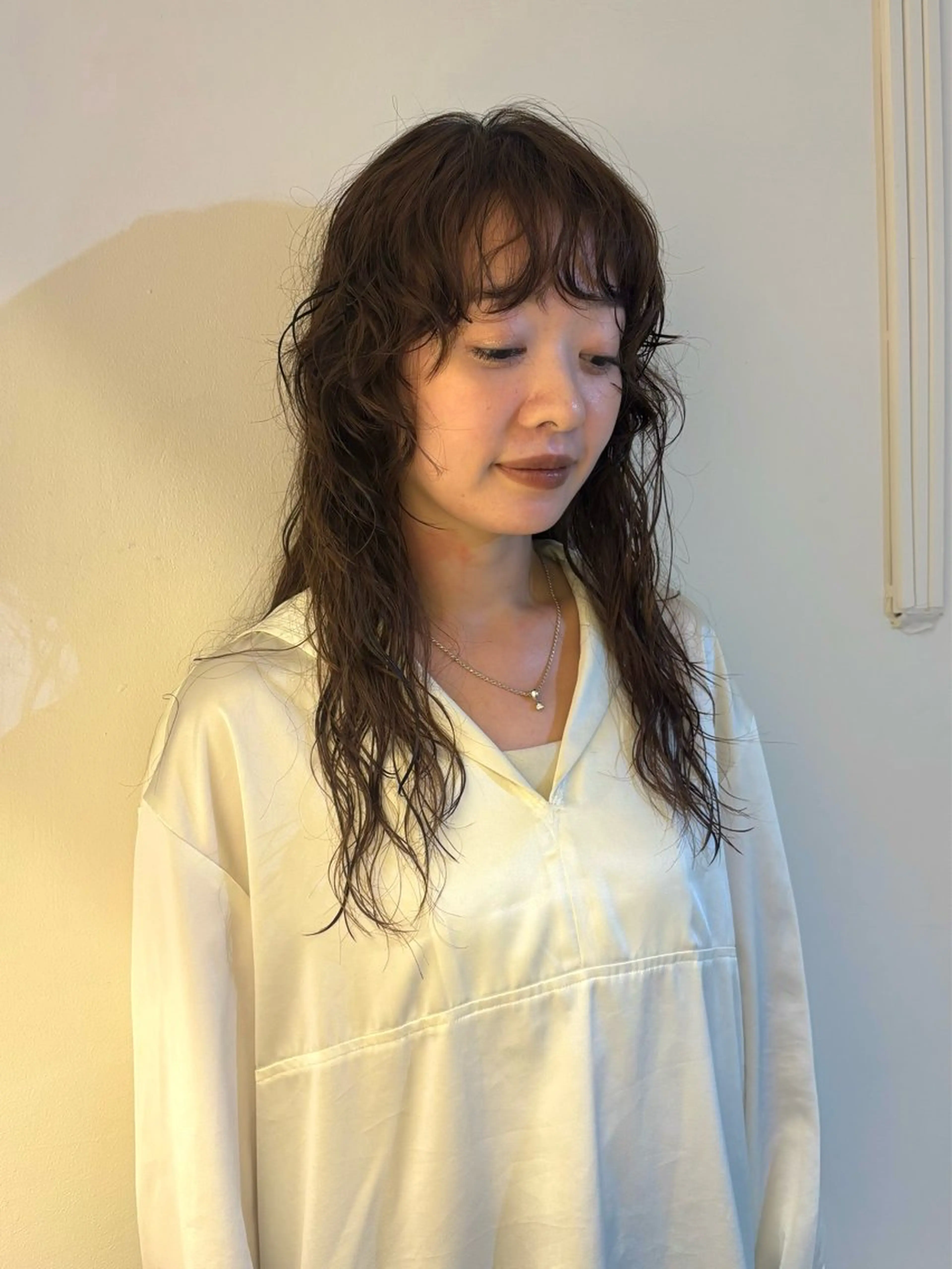 似合わせカット+パーマ+トステアトリートメント¥17600⇒¥12200の写真