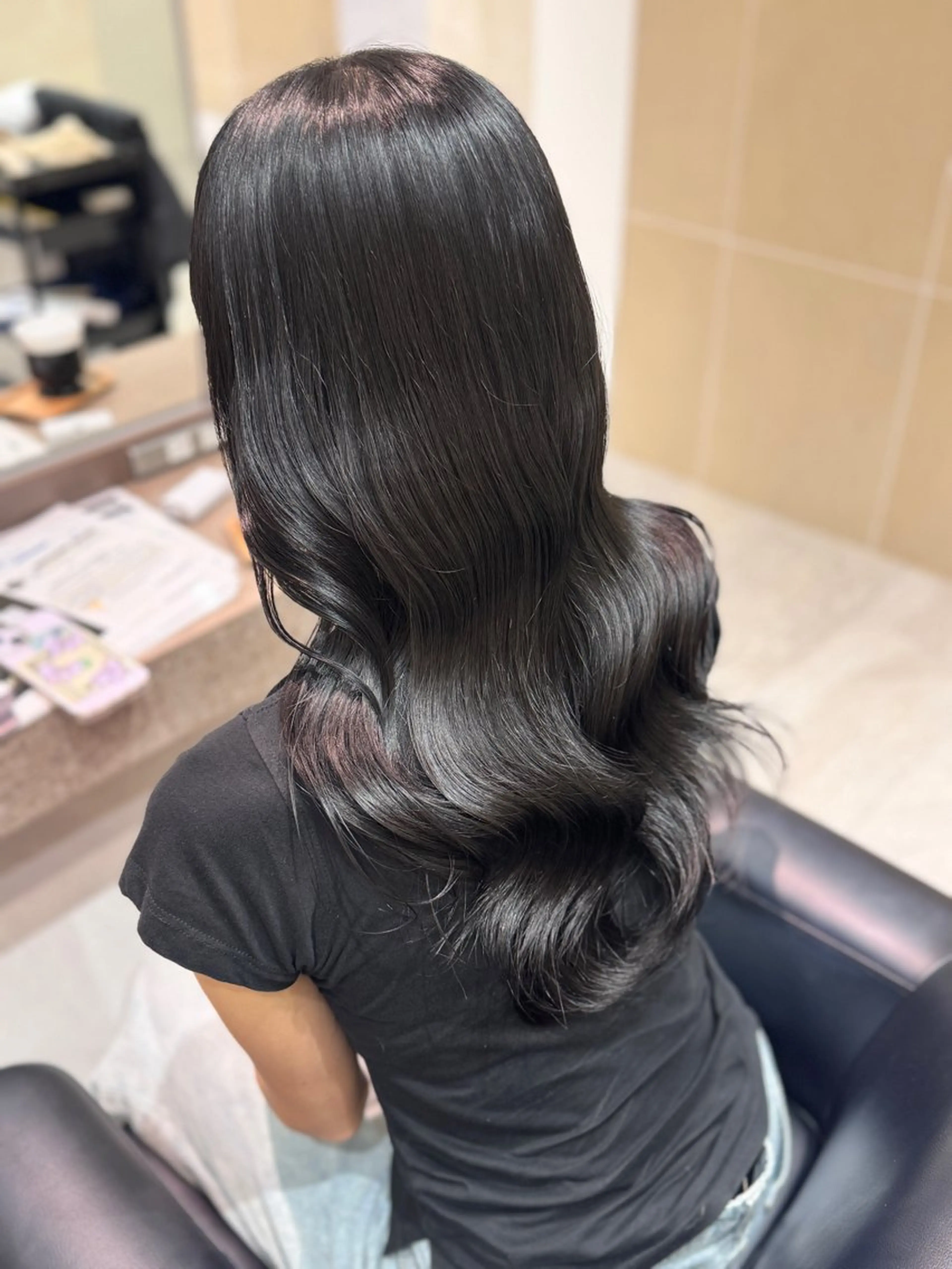 ロング カラー 透明感カラー ヘアカラー トリートメント sakura❀/板橋 モデル募集中🪄︎︎のヘアスタイル