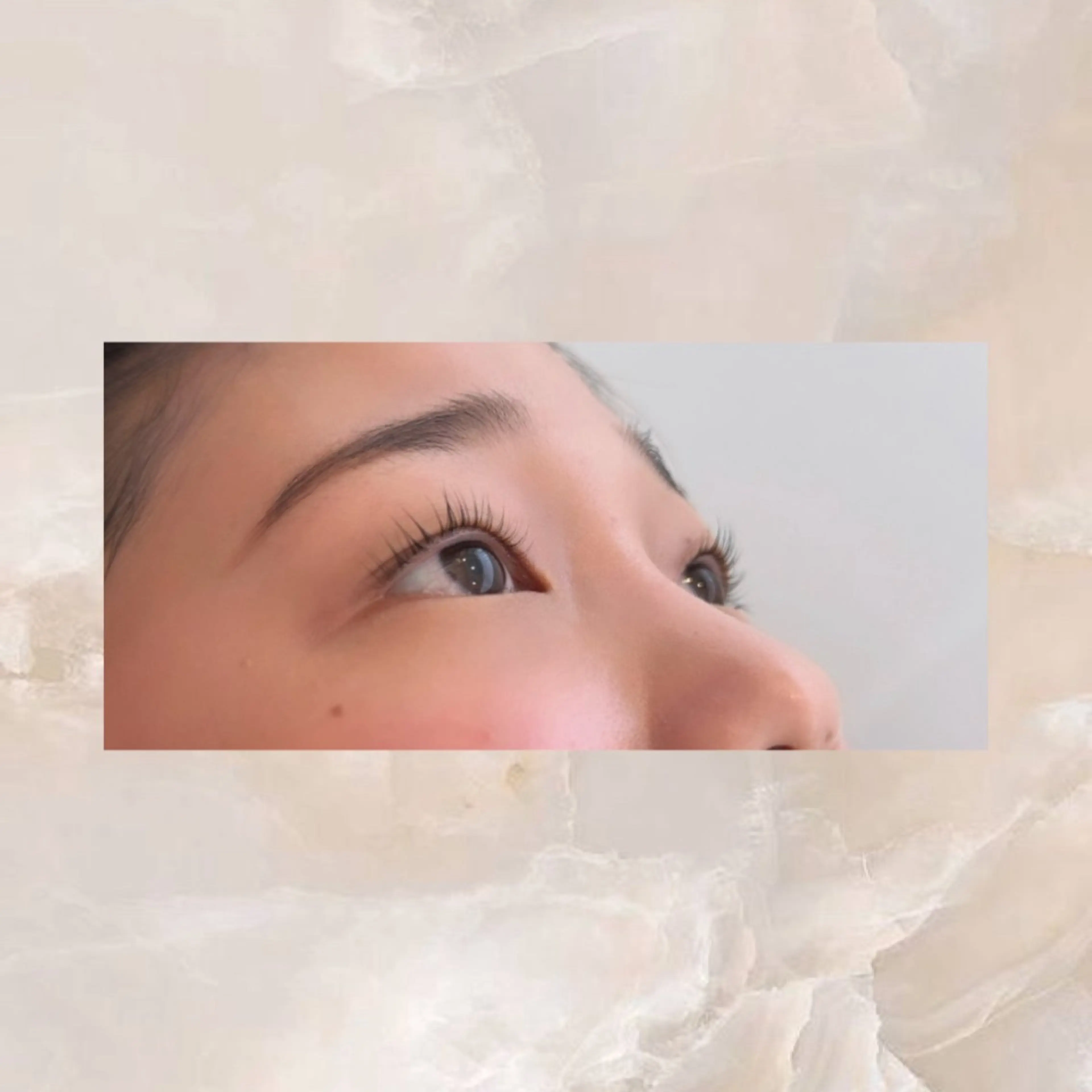 マツエク・マツパ マツパ 岩本みるか/ 暖色カラー/ベージュのヘアスタイル