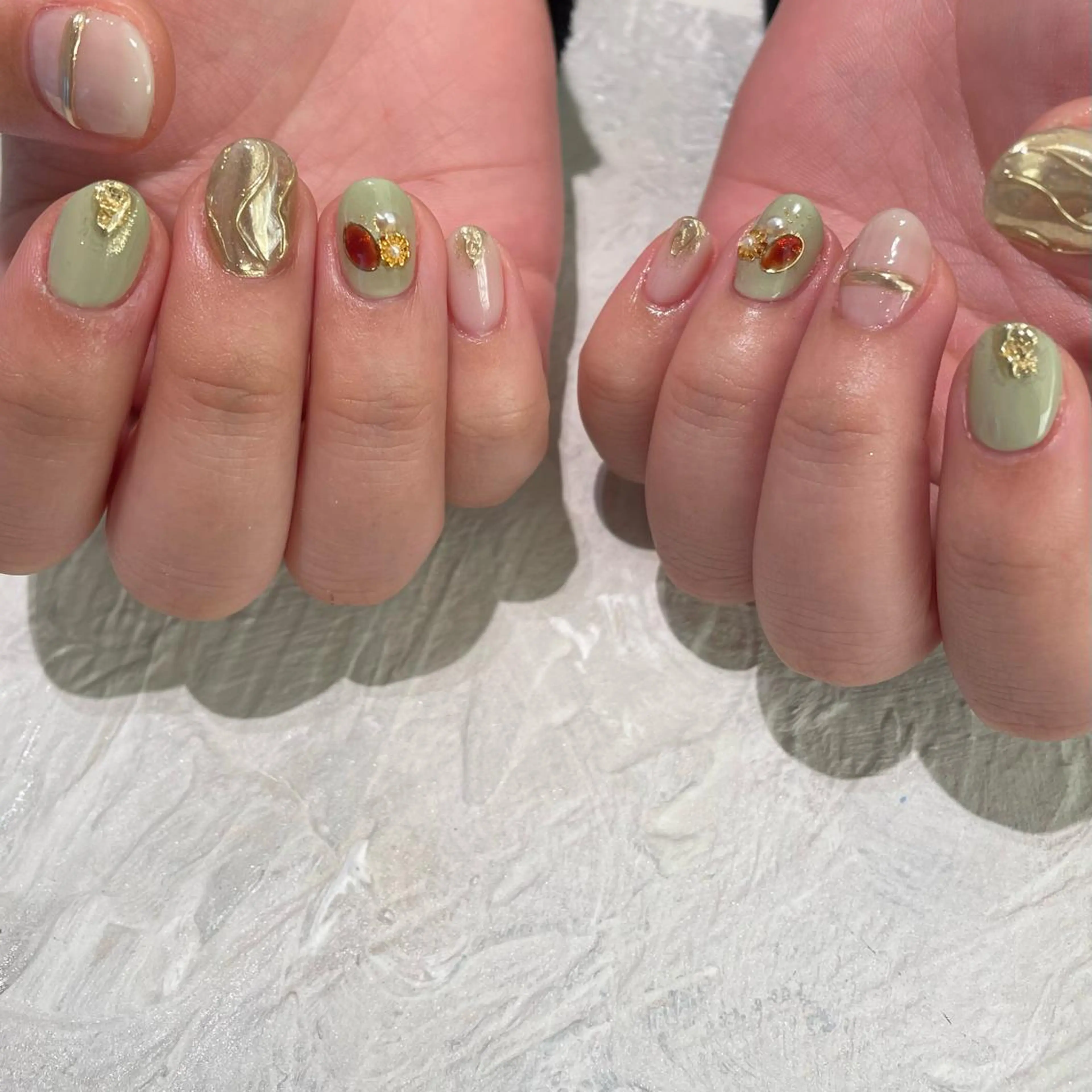 ネイル tete'o nail RIEのネイルデザイン