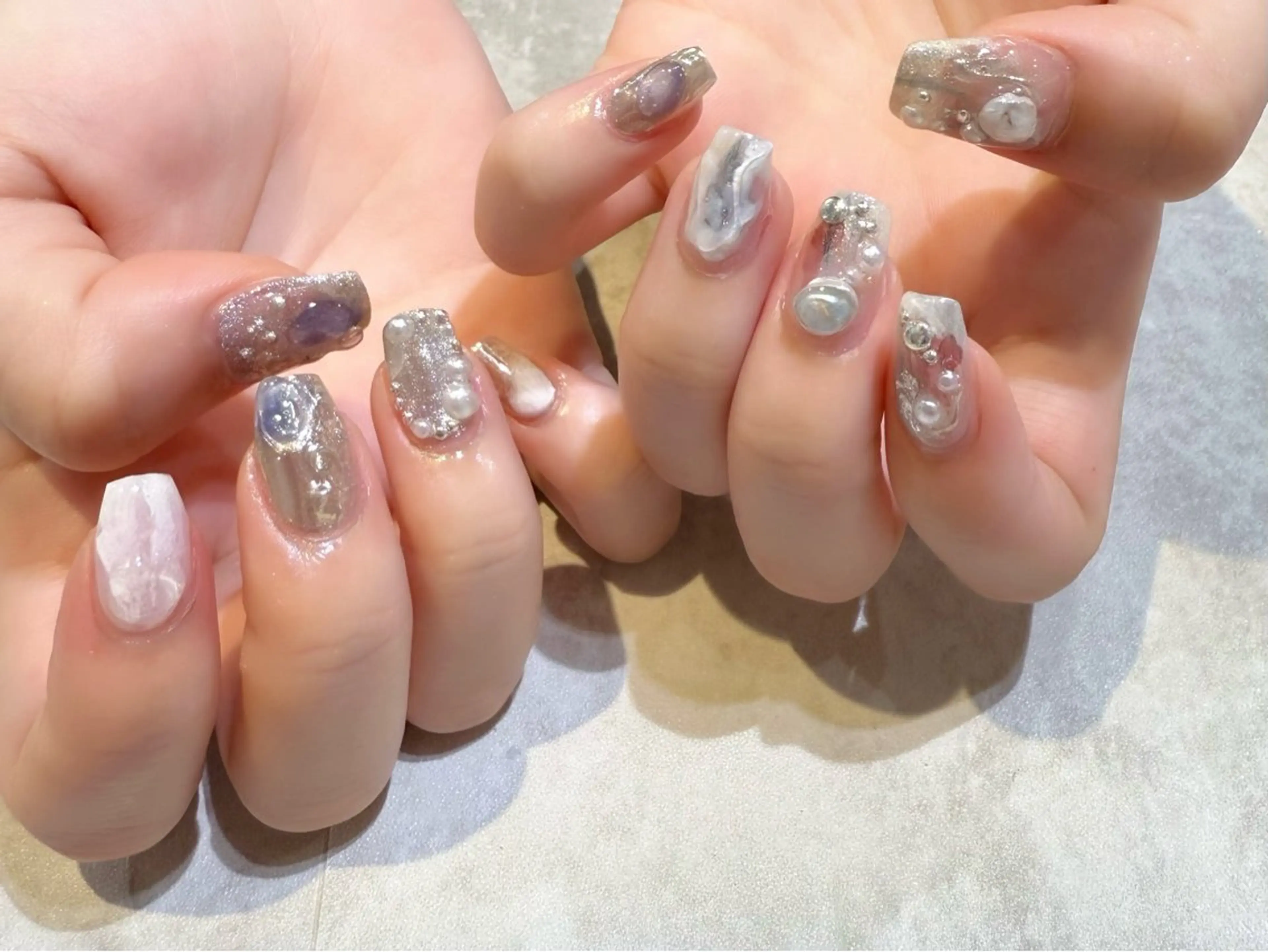 ネイル 舞田 苑香のネイルデザイン