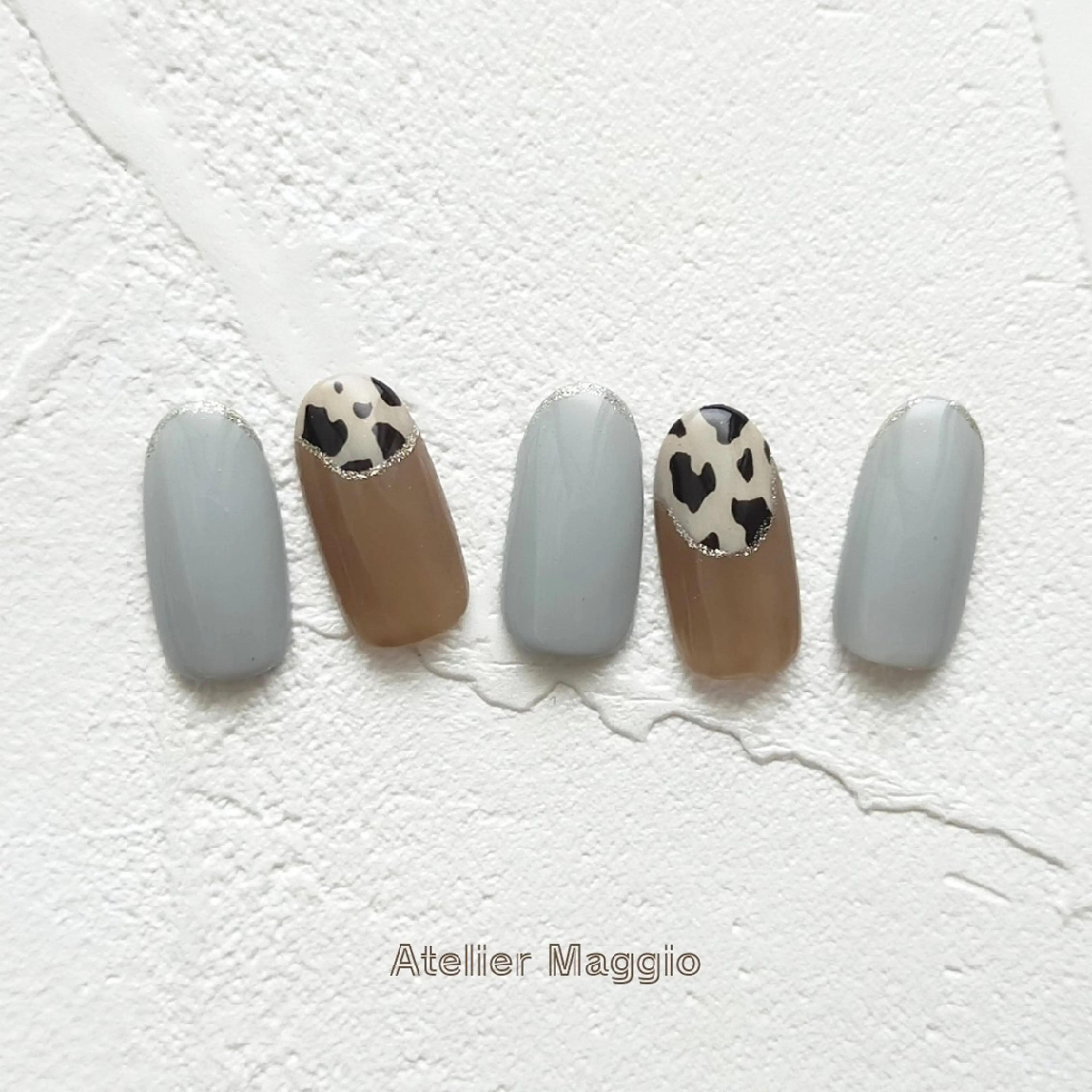 ネイル アニマル柄 アトリエマッジョ madokaのネイルデザイン